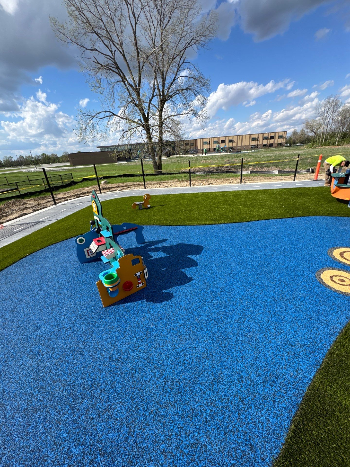 Mt Vernon PreK Playground Grass by ForeverLawn NEIN/INDY
