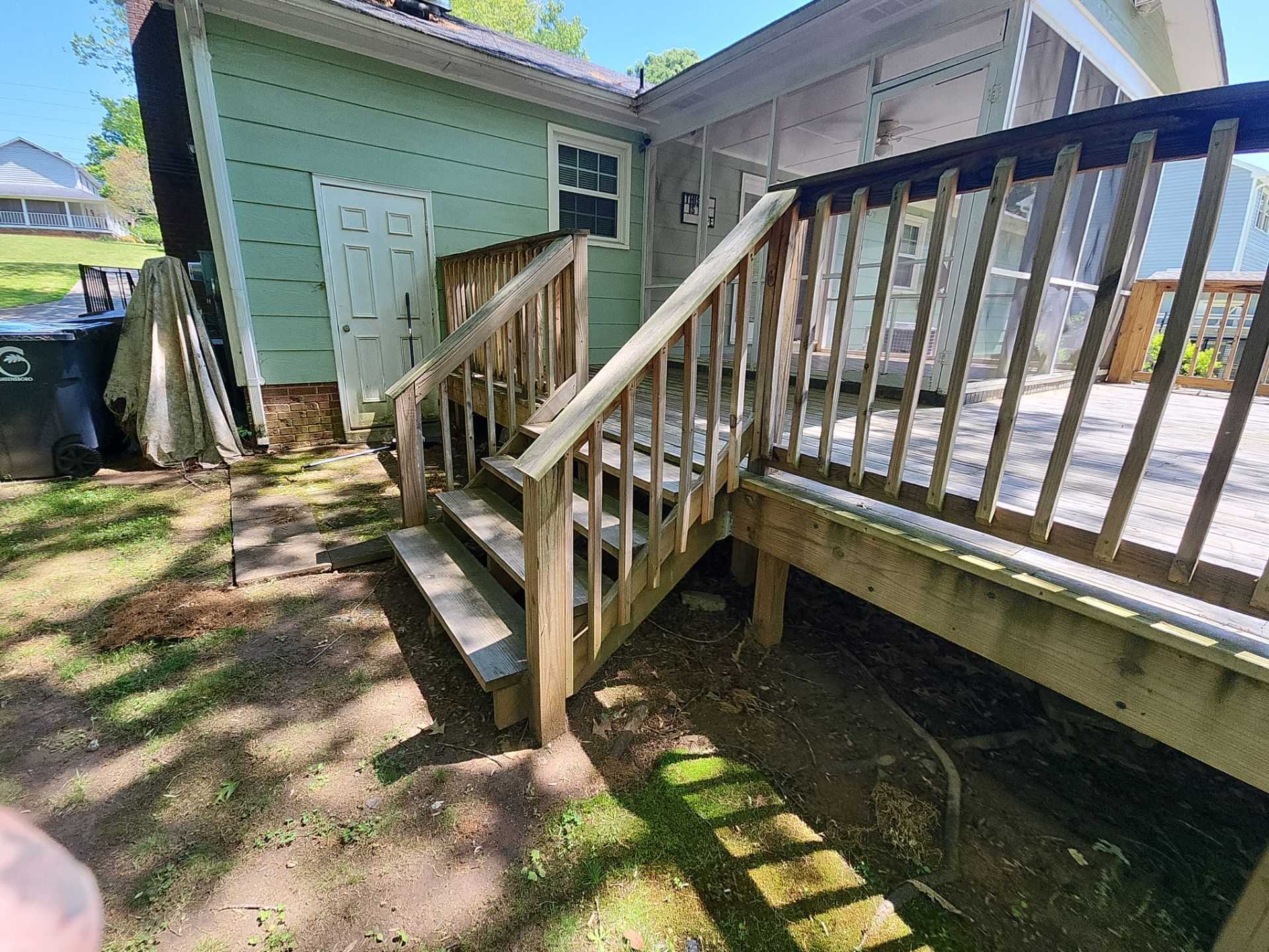 Weathered Deck using Wood Sealant by DuraSeal