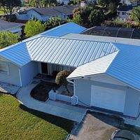 24ga 1" Nail-Strip Mill Finish by Total Roofing System The Metal Roof Experts