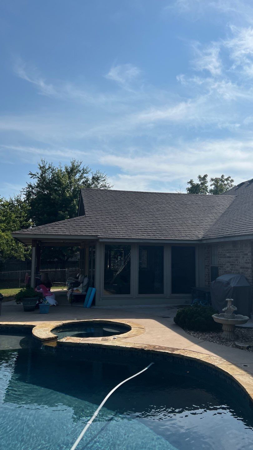 Residential Roofing Installation using GAF Natural Shadow  by A & H Roofing and Contracting