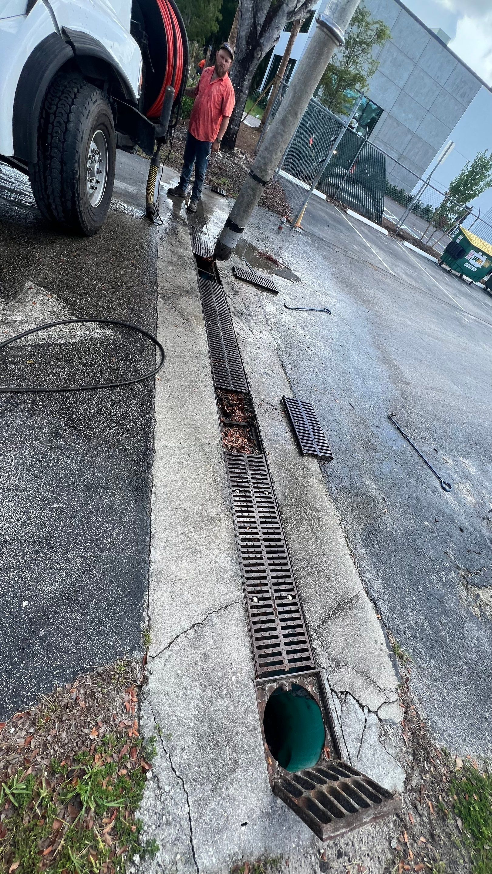 Bonita Springs Commercial Property Stormwater System Maintenance by Don Mar, Inc. Storm Water Solutions