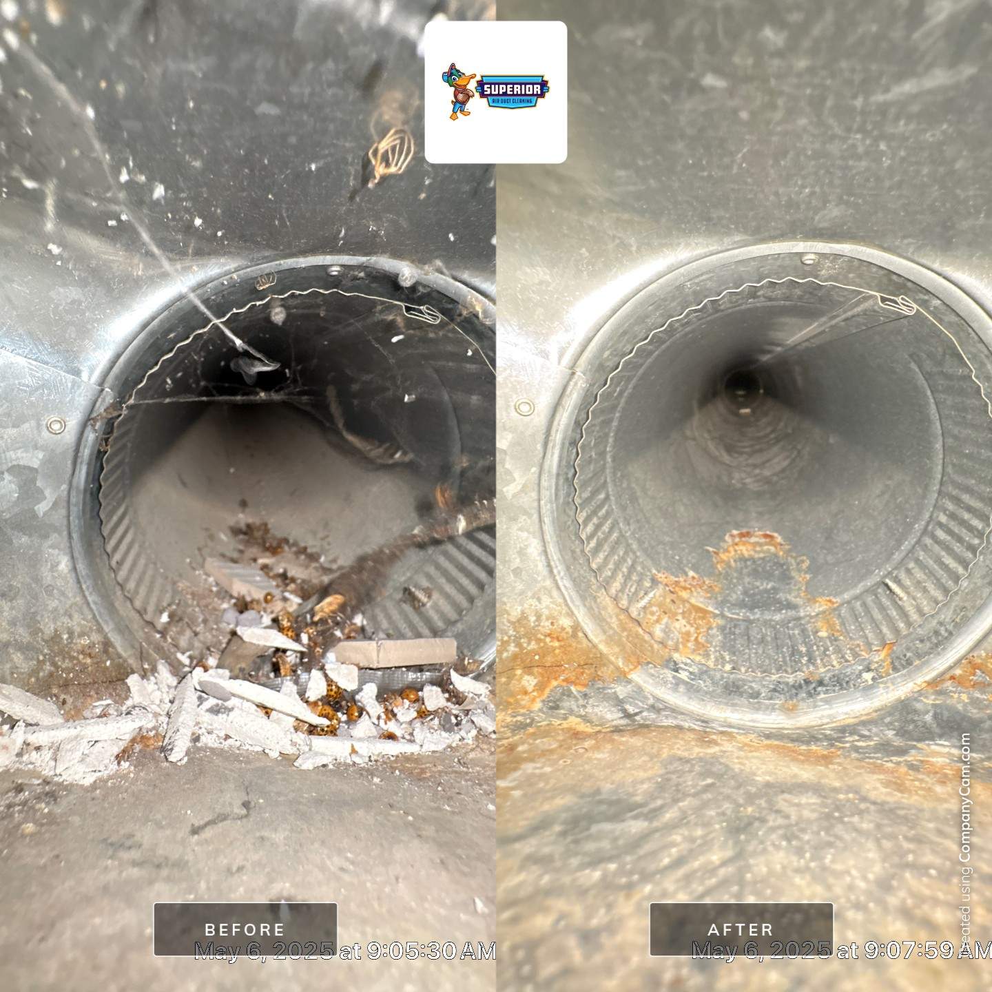 Air Duct Cleaning With a Vacuum Truck in Aliquippa, PA by Superior Air Duct Cleaning