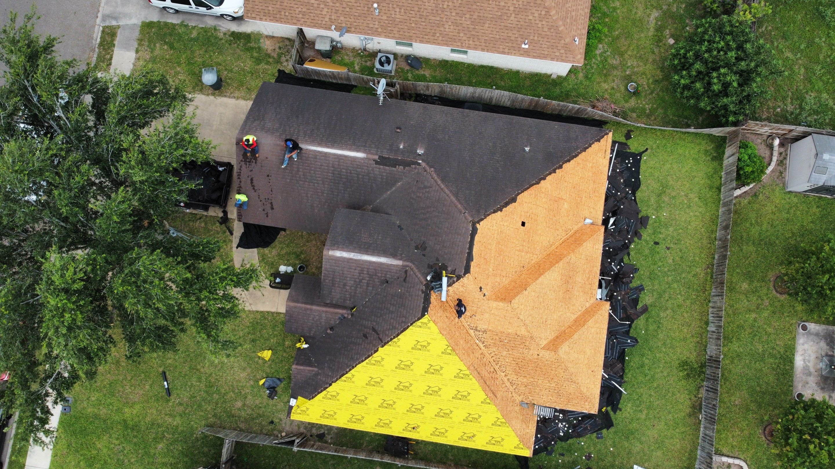 Roof Replacement by Bison Roofing  