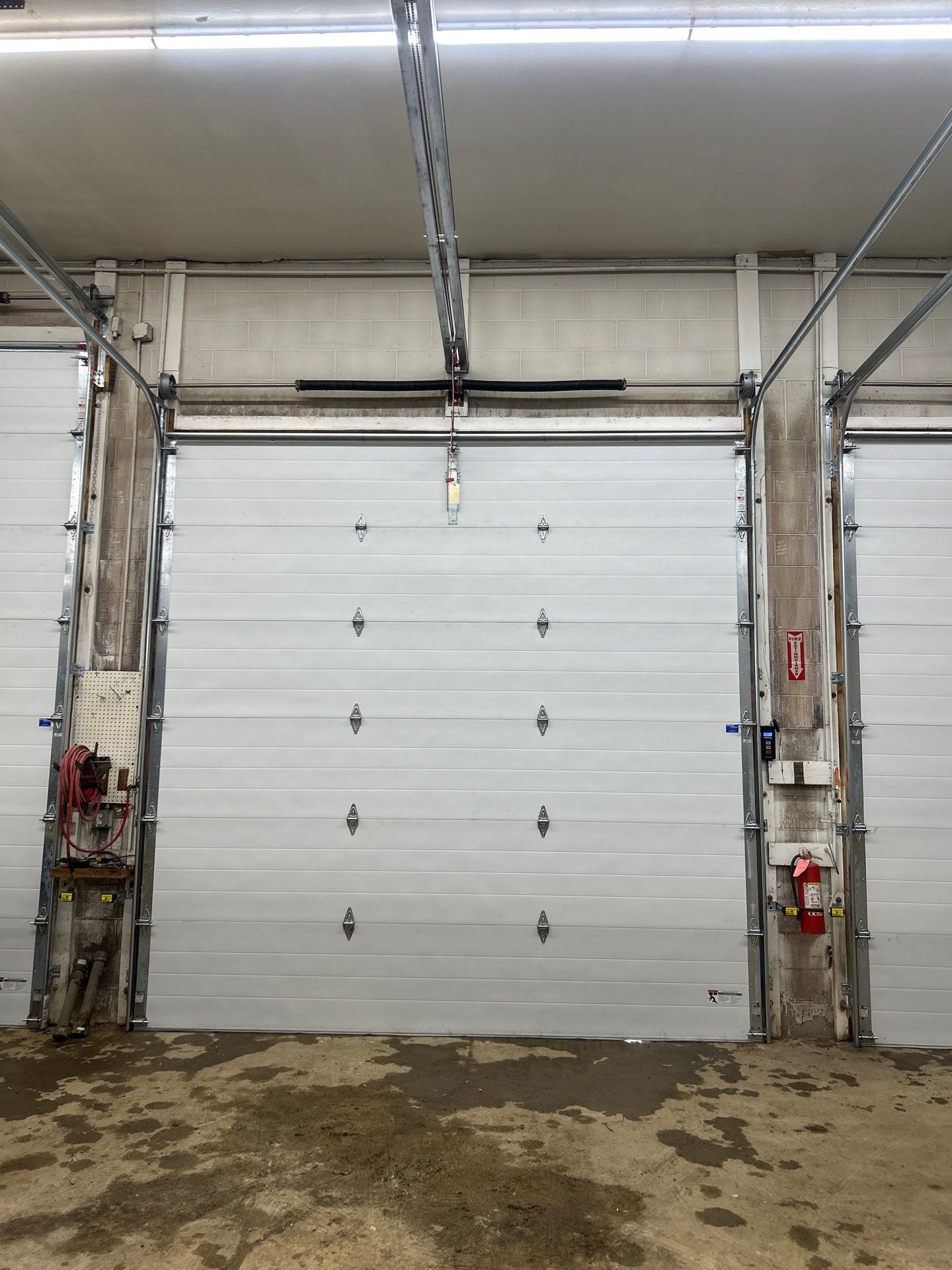 Door Installation using Raynor Commercial Aspen Garage Door by Keene Door