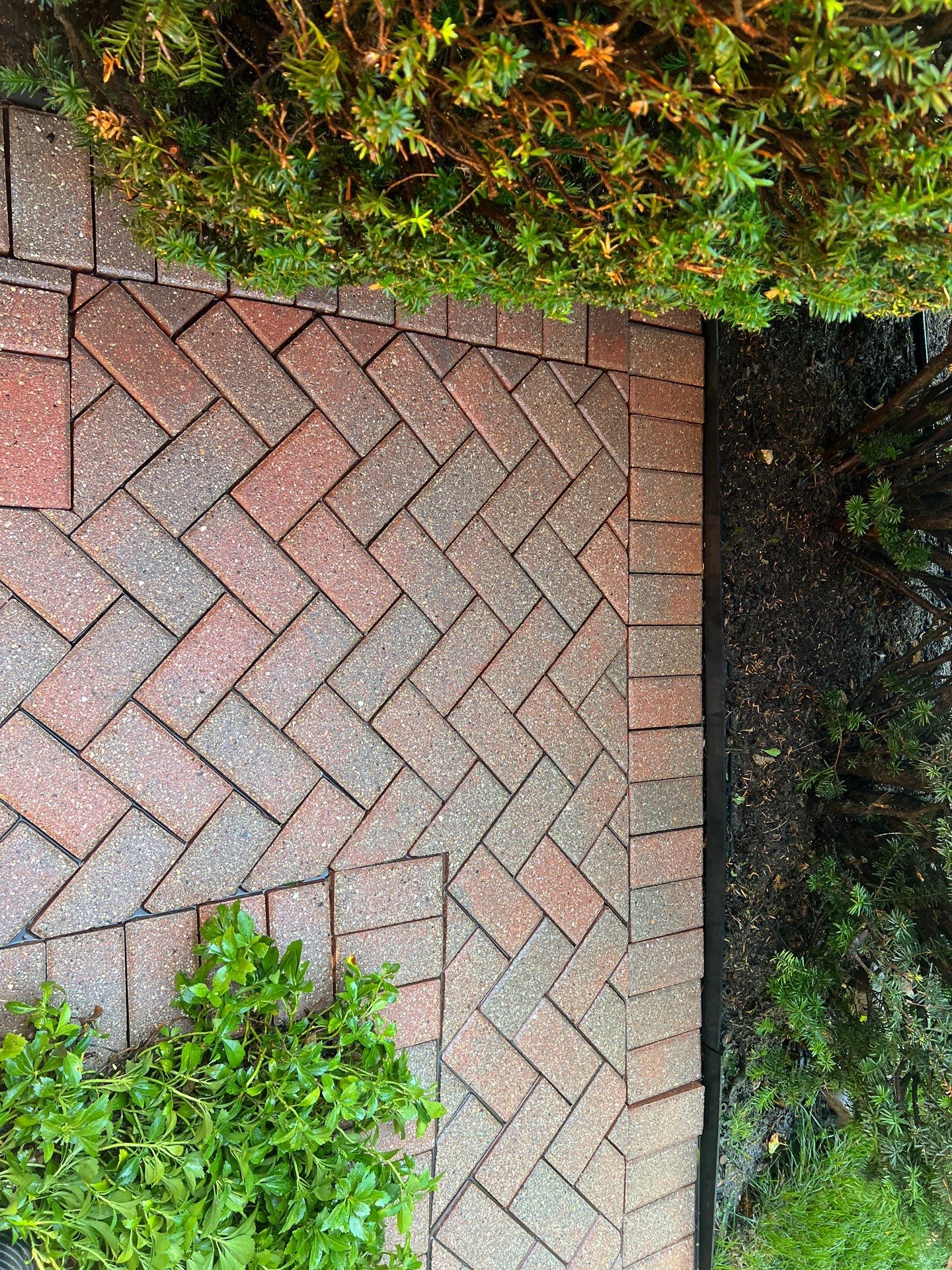 Brick paver clean, sand and seal.  using Surebond SB-1300 by Northern Power Washing LLC.