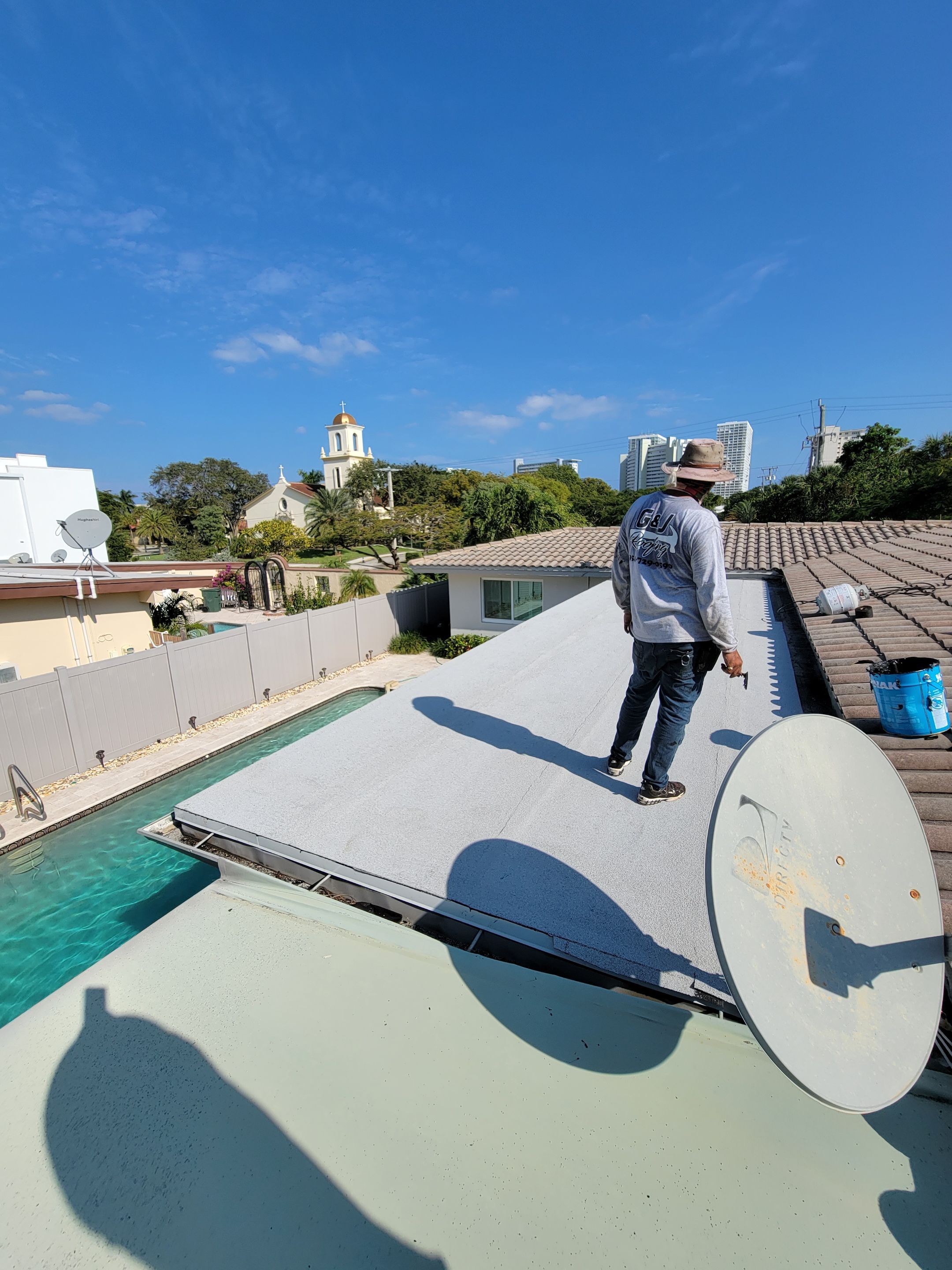 Inlet Dr., Fort Lauderdale, FL by G&J Roofing 