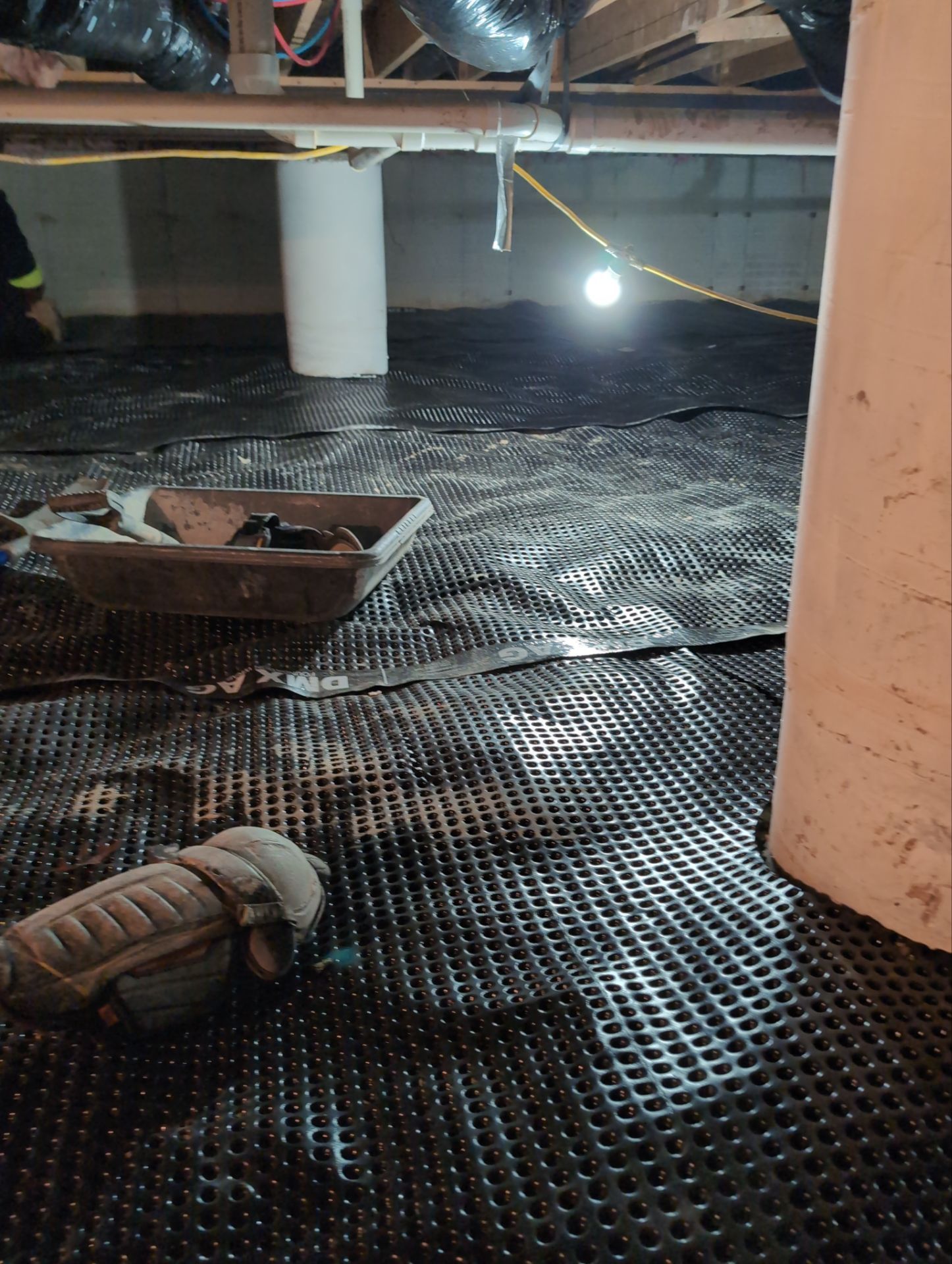 Crawl Space Encapsulation by Toledo Basement Repair 