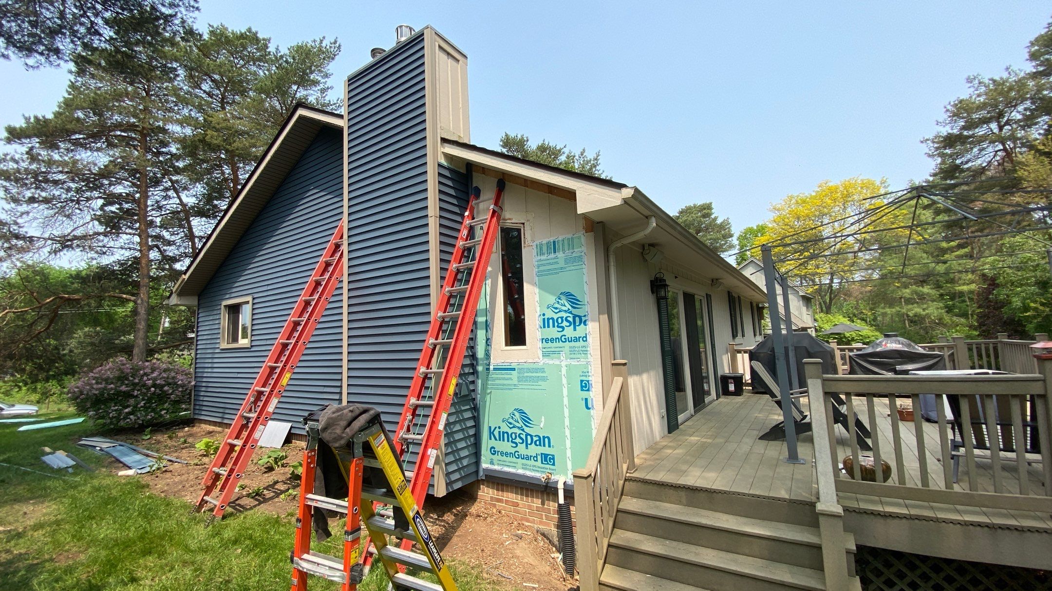 Siding Replacement using CertainTeed Restoration Classis D4 by 180 Contractors