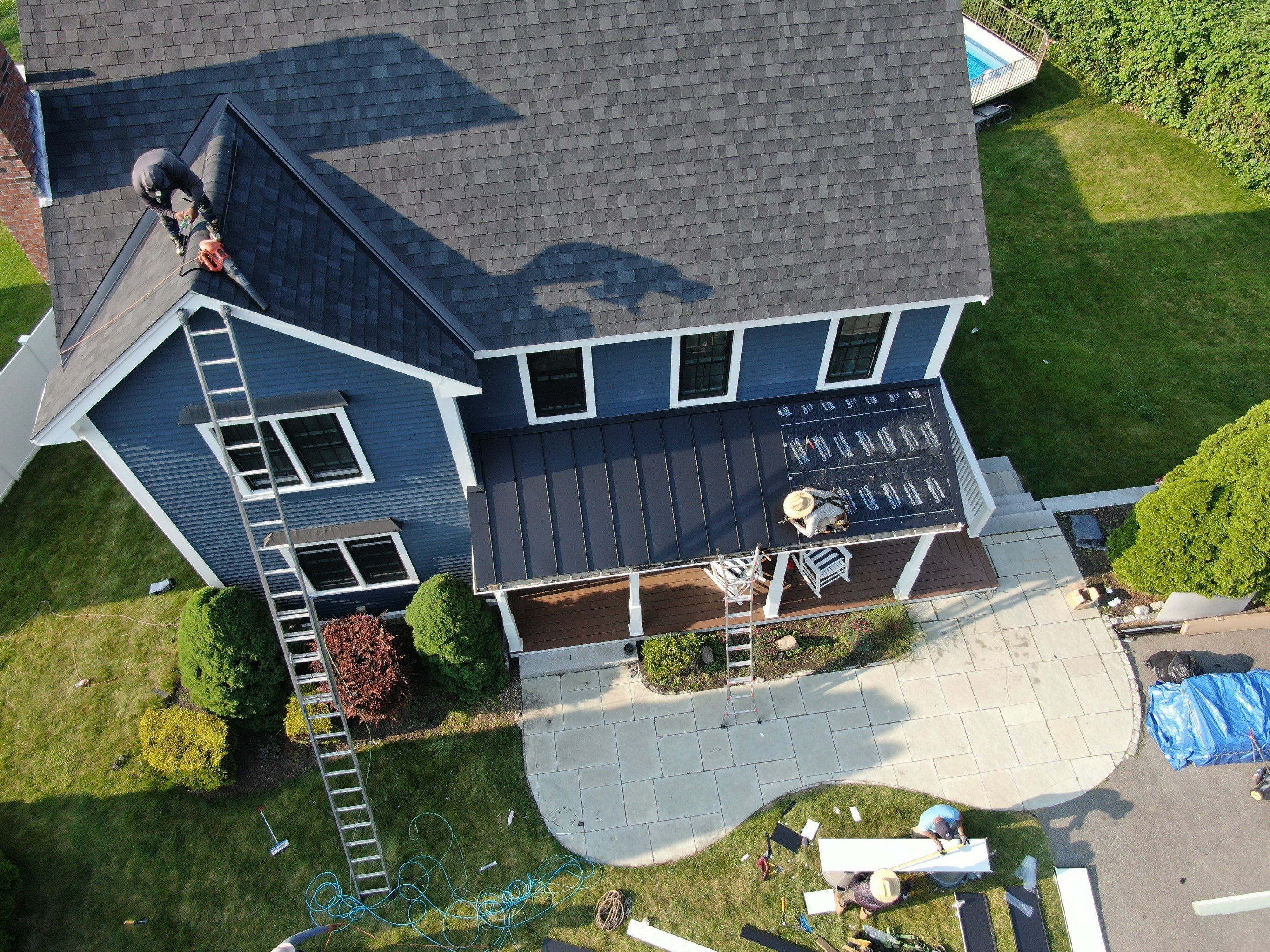 Roof Replacement in Amesbury, MA by Mighty Dog Roofing of Greater Middlesex County