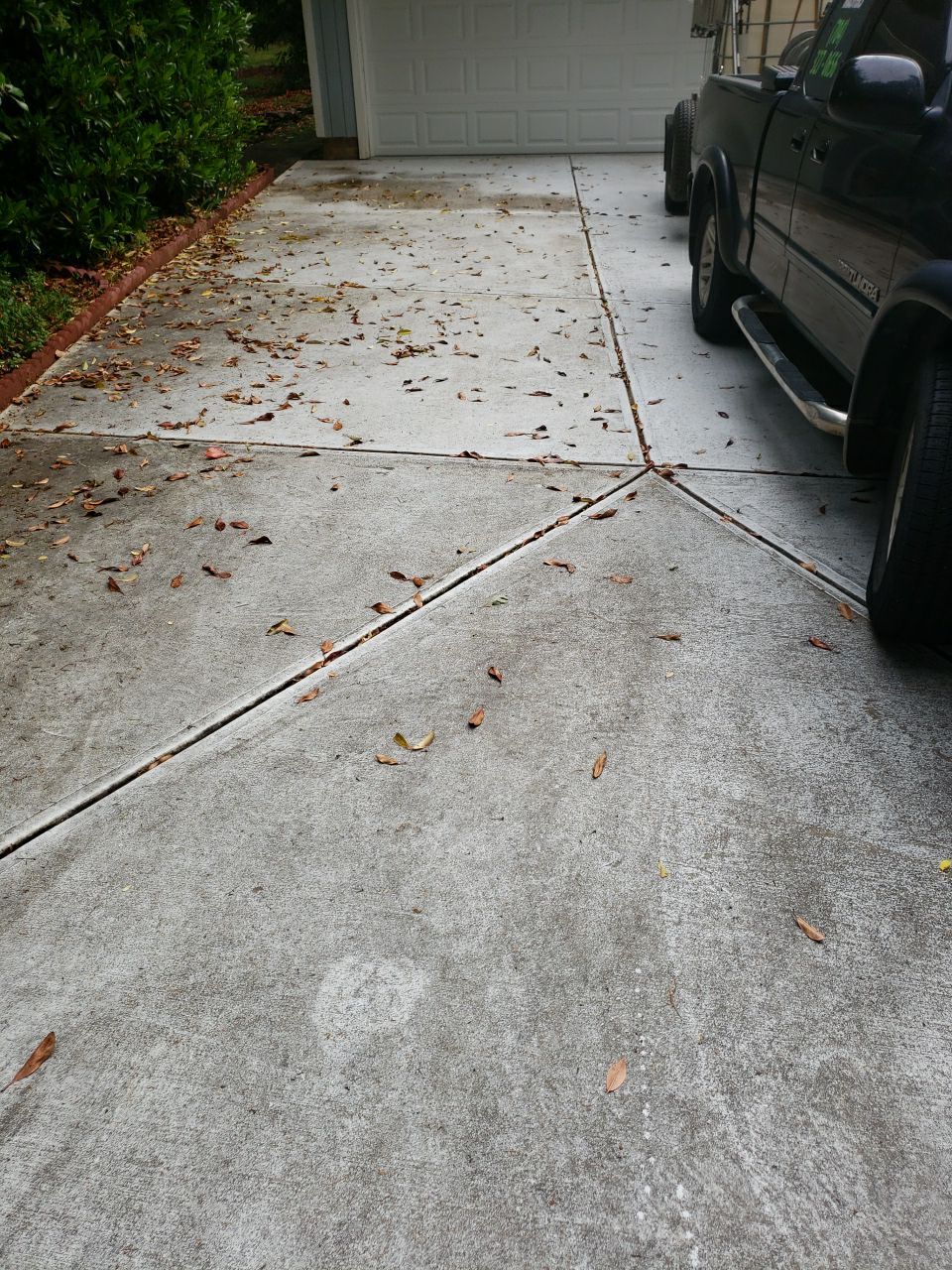 Deck clean using cleaner by G&H Home Tech Pros LLC