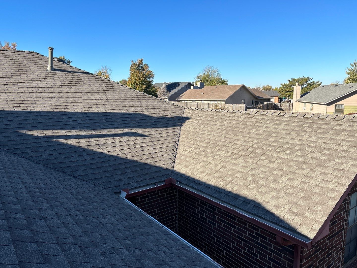 roof, vent, sun tunnel, & gutter replacement in Oklahoma City by McCann's Roofing and Construction