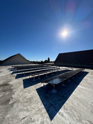 Commercial Solar Panel Installation for Ventura Church with Hyundai Modules