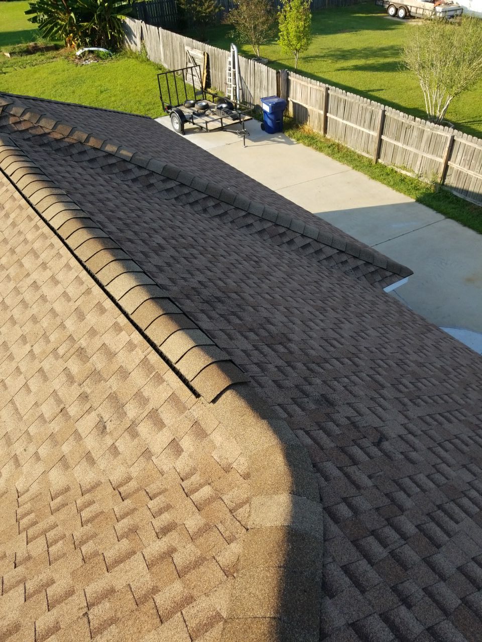 Residential Roofing Installation using Roof Replacement by American Roofing & Construction LLC