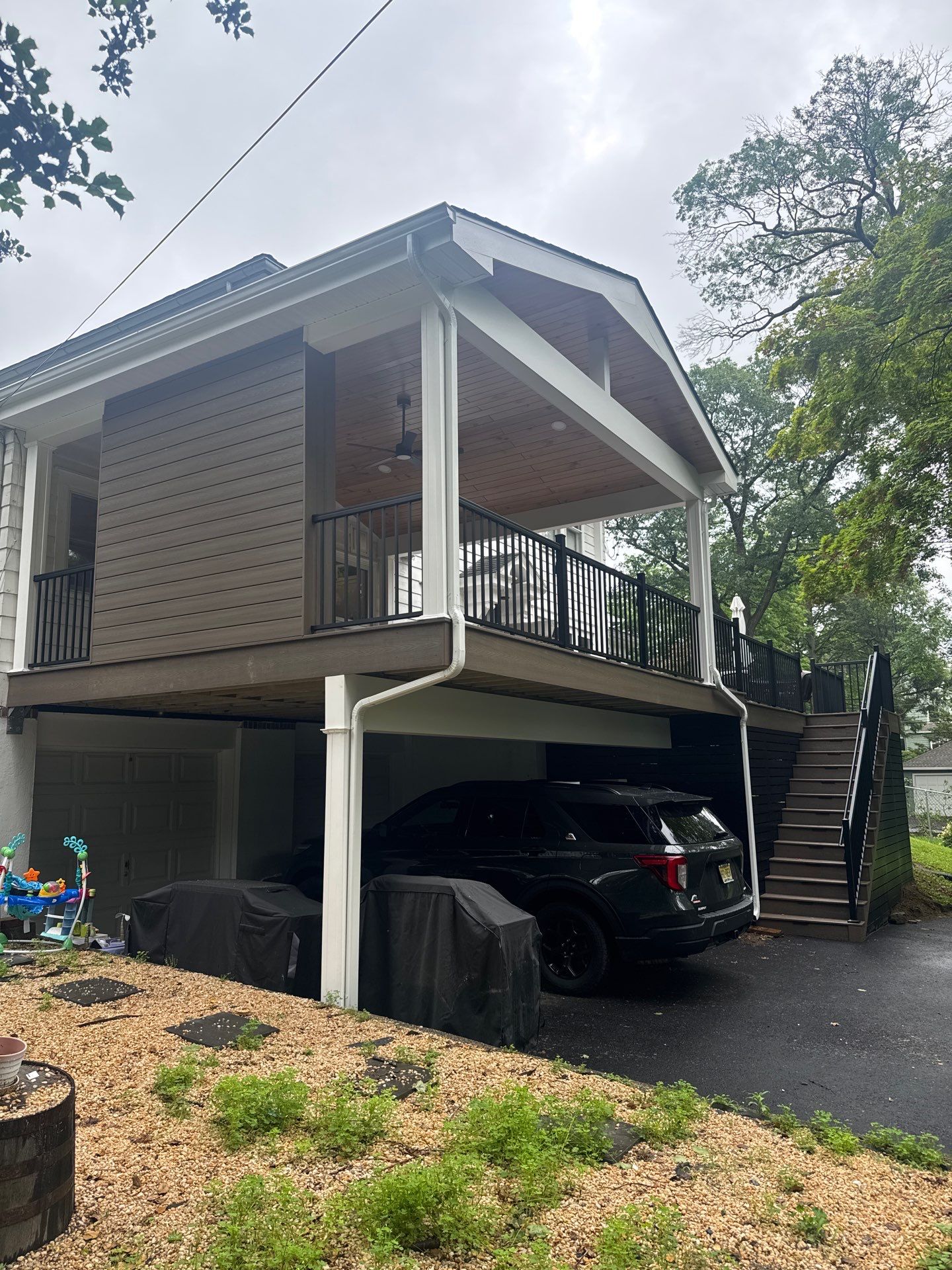 New deck and porch in Moorestown by deck guardian