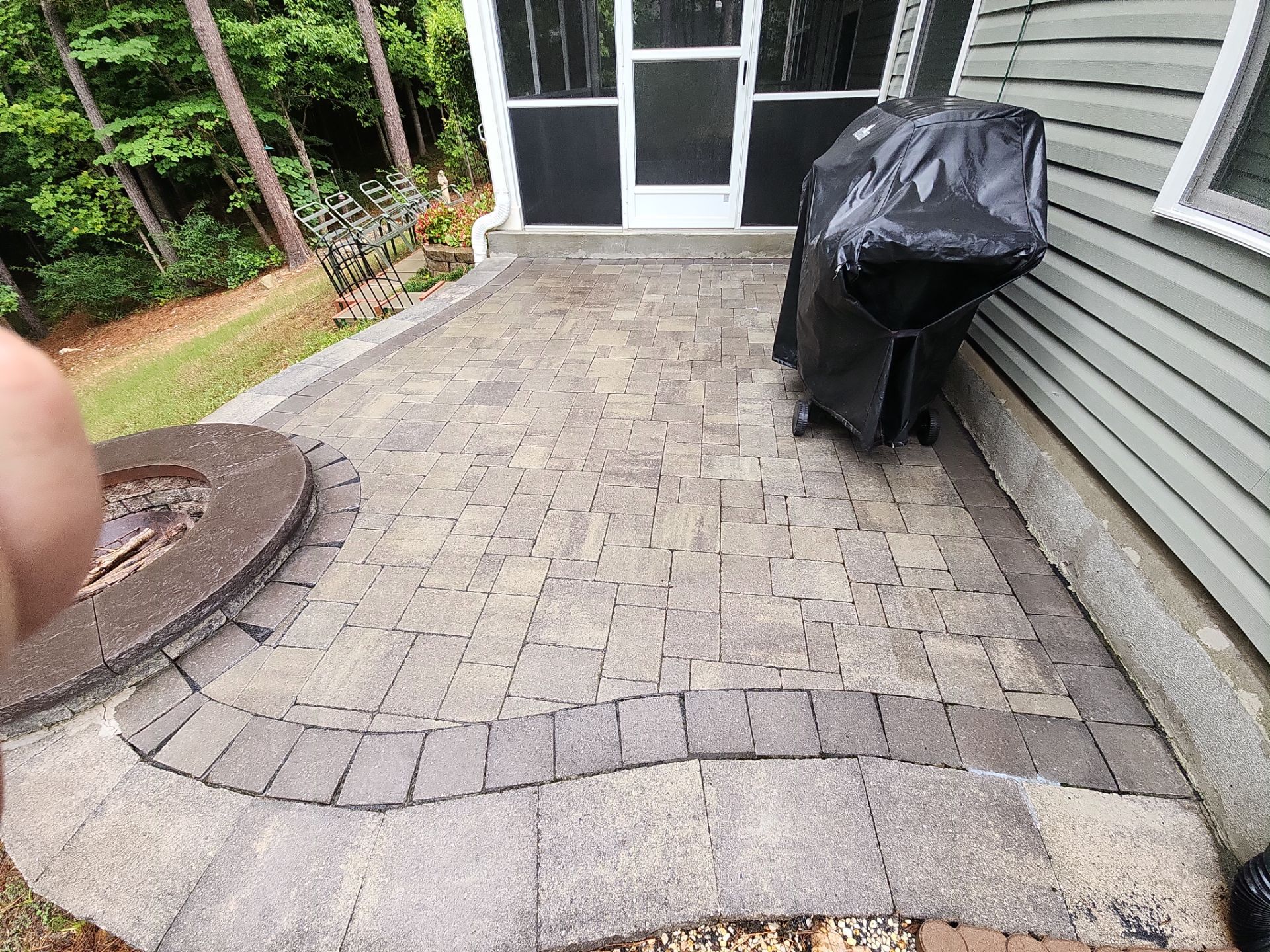 Pavers using Concrete Sealant by DuraSeal