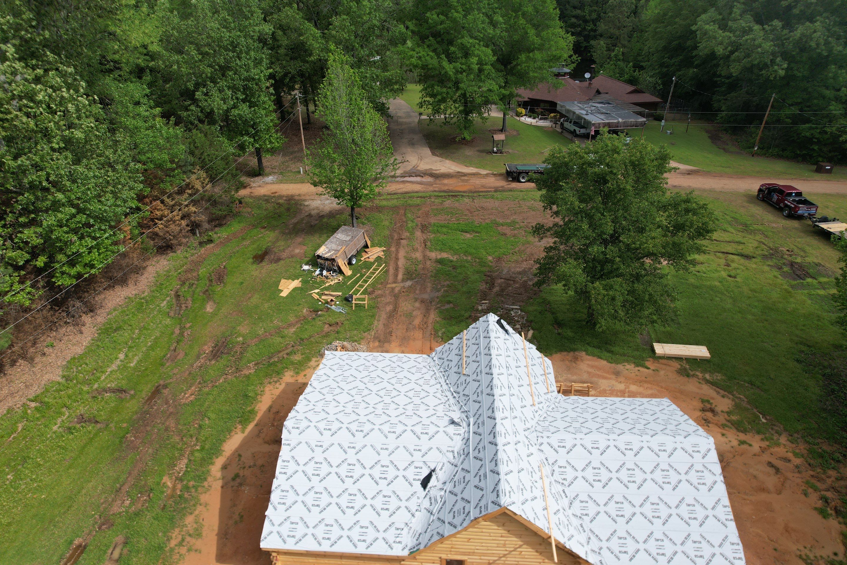 New Home Construction using 29 gauge metal by Hostetler Roofing