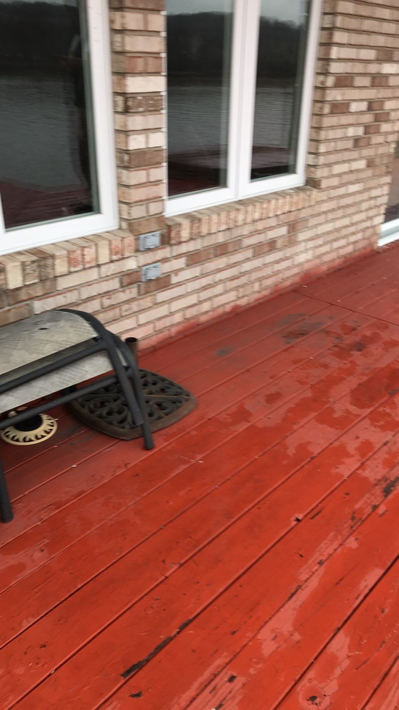 Deck Refurbush and Door Replacement using Trex Decking and Railing. Polaris Patio Doors by Secure Construction Company Inc