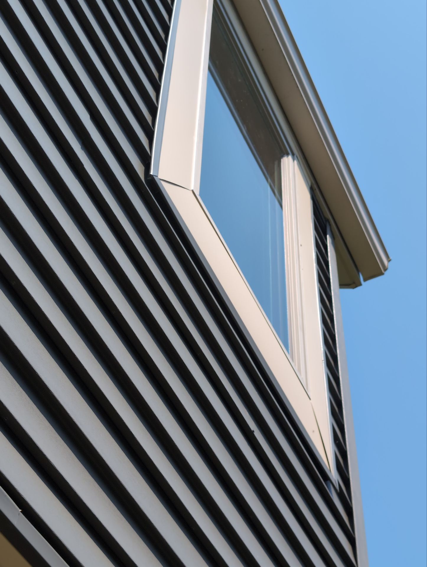 Bye Bye Cedar Siding ! Hello Misty Shadow!  by Gellings Roofing & Siding