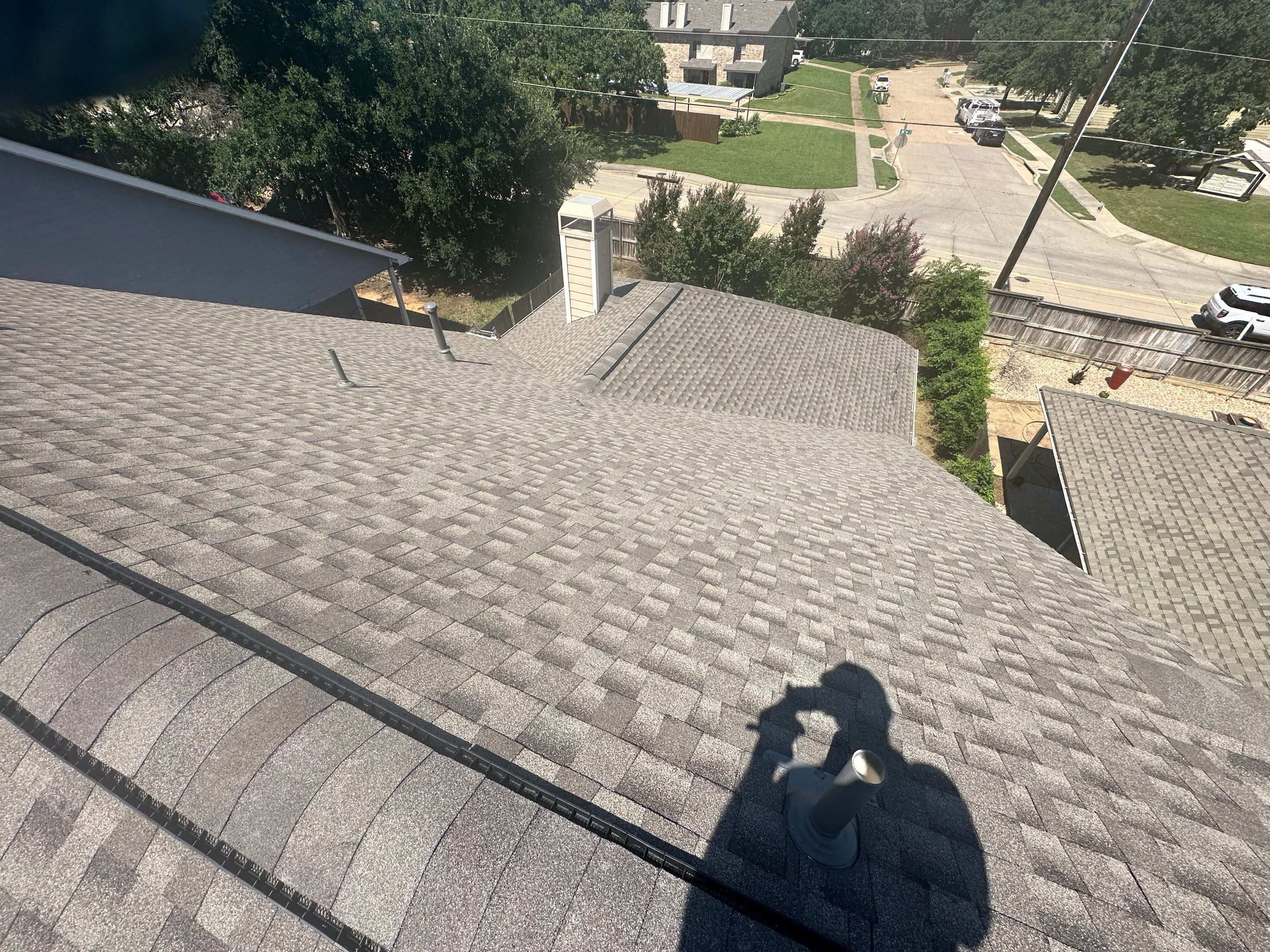 Residential Roofing Installation using GAF Timberline HDZ Weathered Wood by OneSource Roofing and Restoration