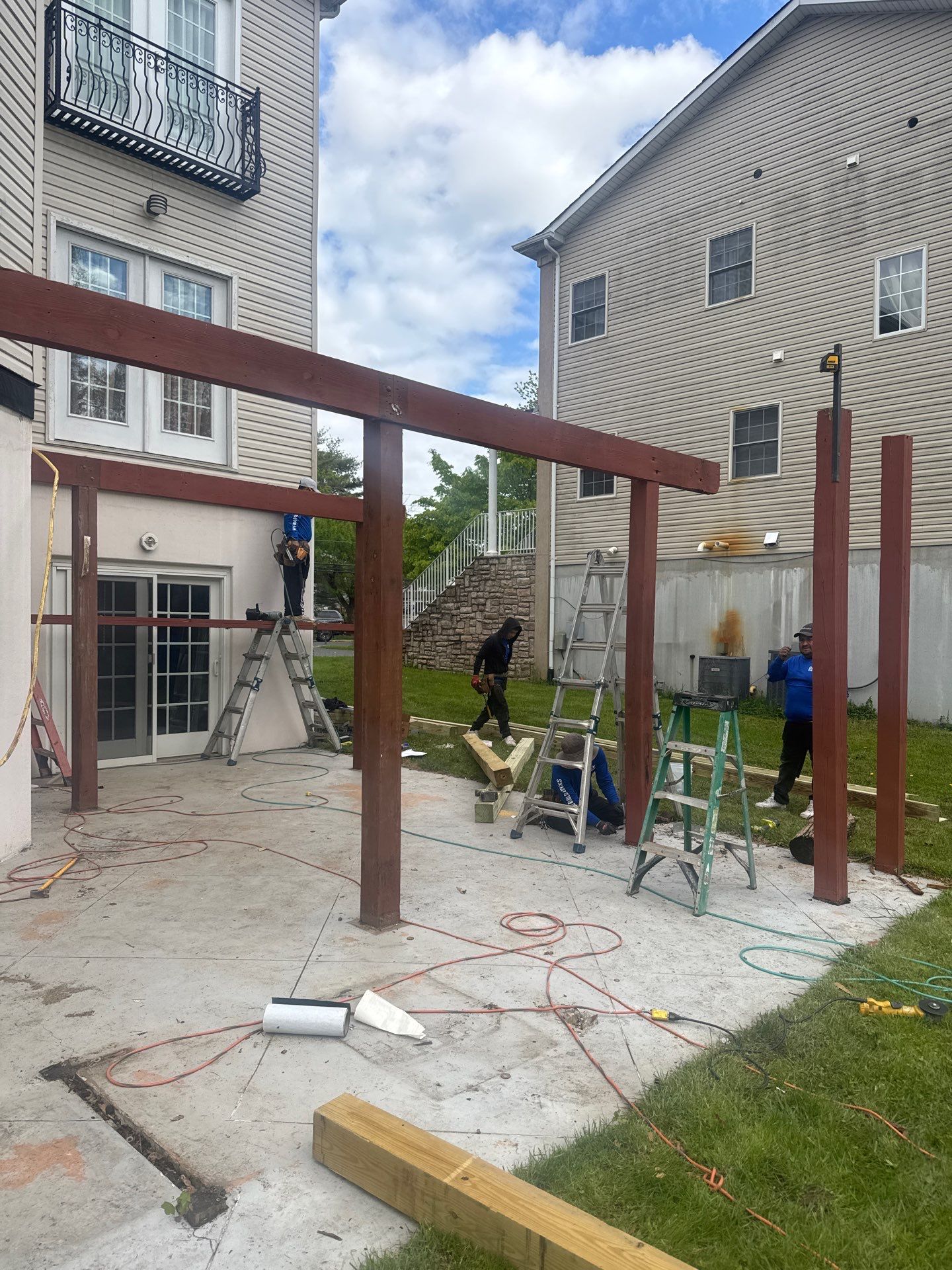Deck Resurfacing in Manalapan Township, New Jersey by deck guardian