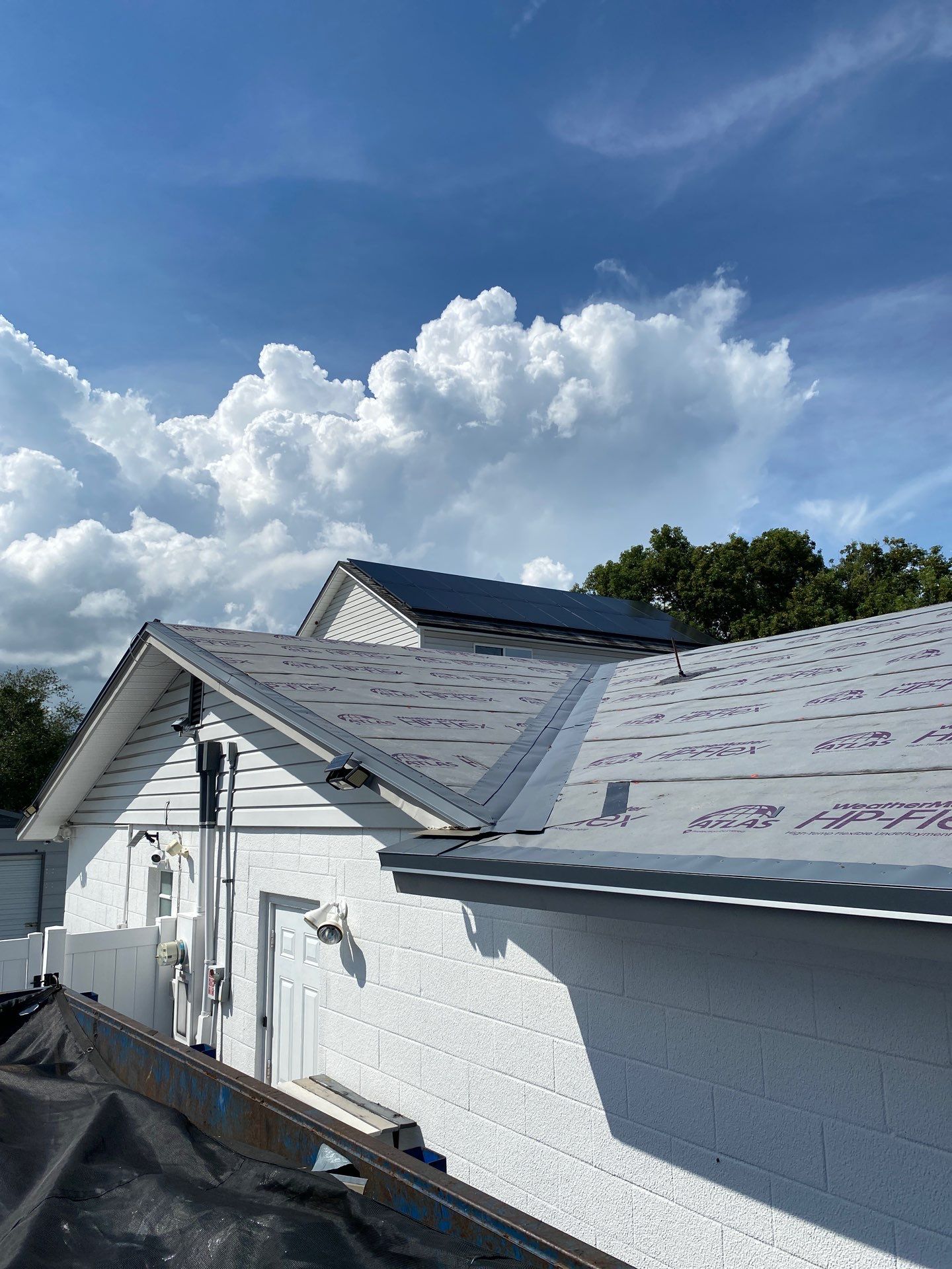 Permalock Metal Roofing Installation and Underlayment Replacement in Titusville by Pinnacle Roofing Group