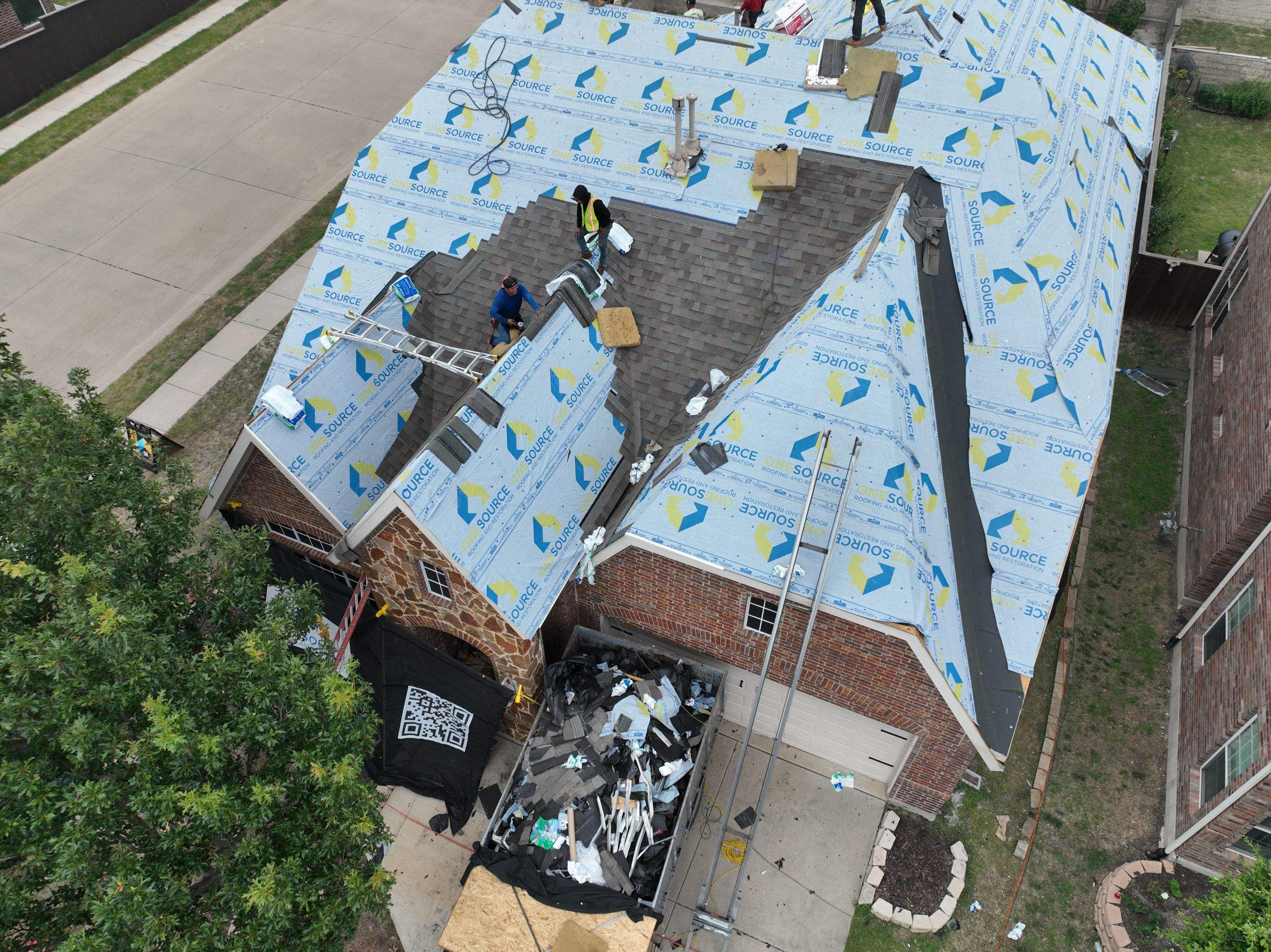 Residential Roofing Installation using Malarkey Vista Natural Wood by OneSource Roofing and Restoration