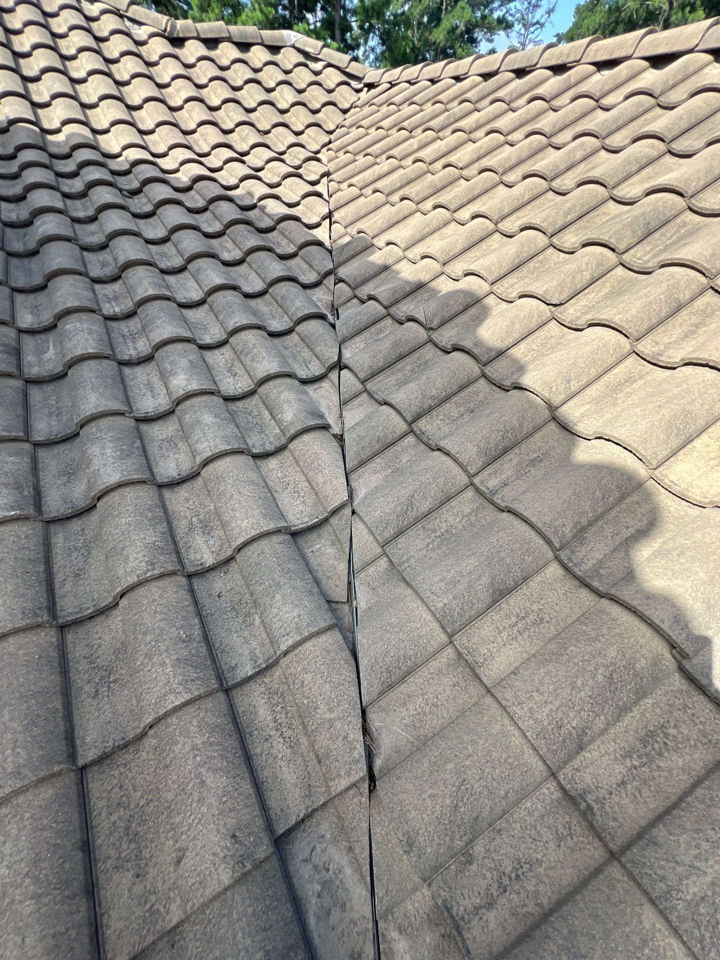 Residential Roofing Repair using tile by Roof Repair Company