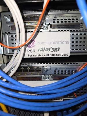 Structured cabling installation by CimaSolutions