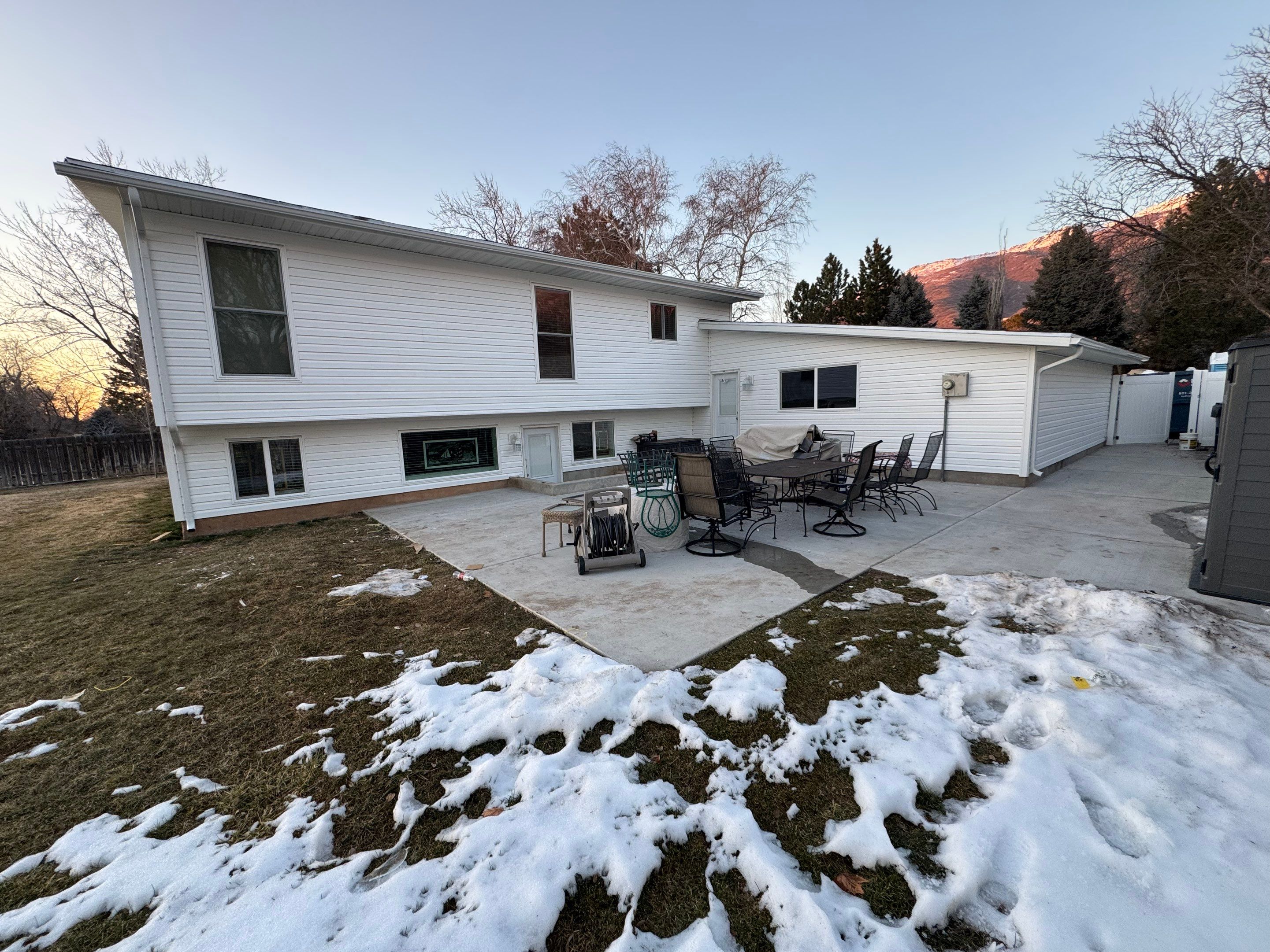 Ogden | Pristine All-White Modernization | Mixed Vinyl & Hardie by Ideal Siding Utah