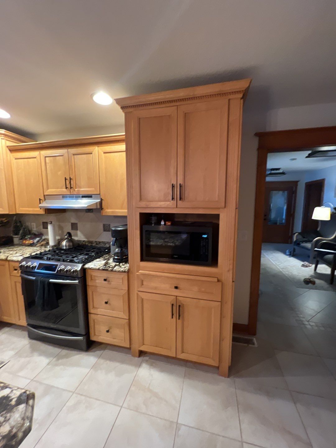 Built-ins and cabinets makeover using Sherwin Williams Paint by Cutting edge painting