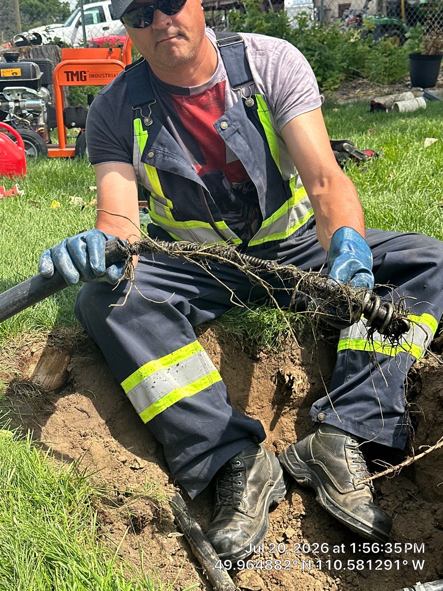 Septic System Pump Replacement and Sewer Line Root Removal in Dunmore by Septic Medic Inc.