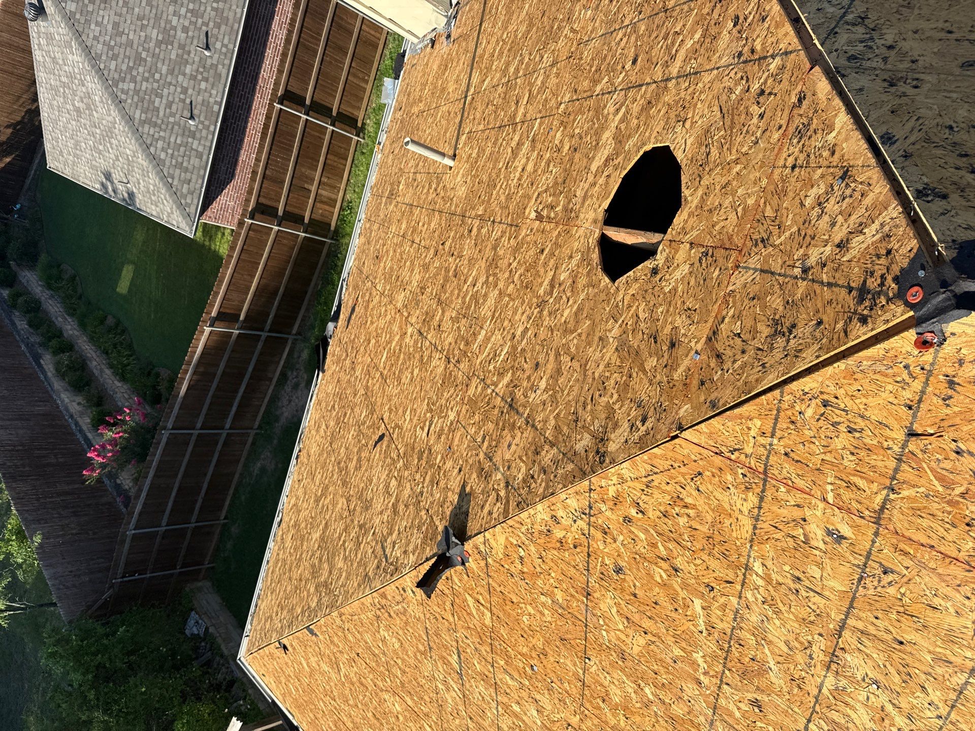 Project in Weatherford by Lonestar Roofing and Restoration LLC.