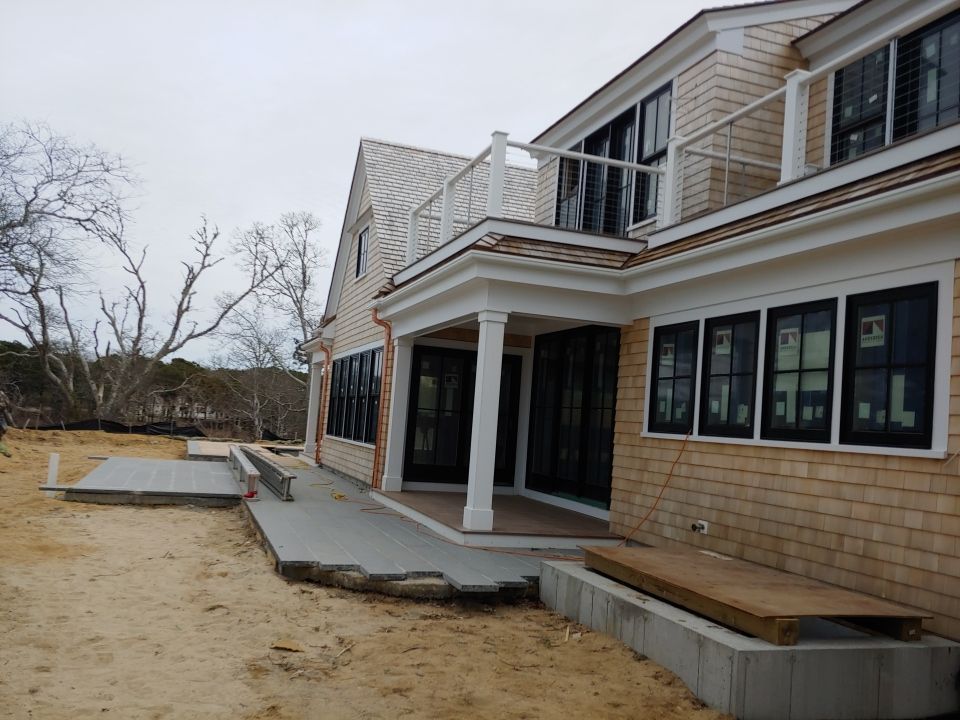 Chatham, MA Gutter Installation using 4x5 FiberGlass Gutter by Gutter Pro Enterprises