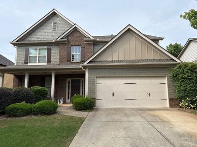 Acworth, GA Partial Siding Replacement using James Hardie Lap Siding