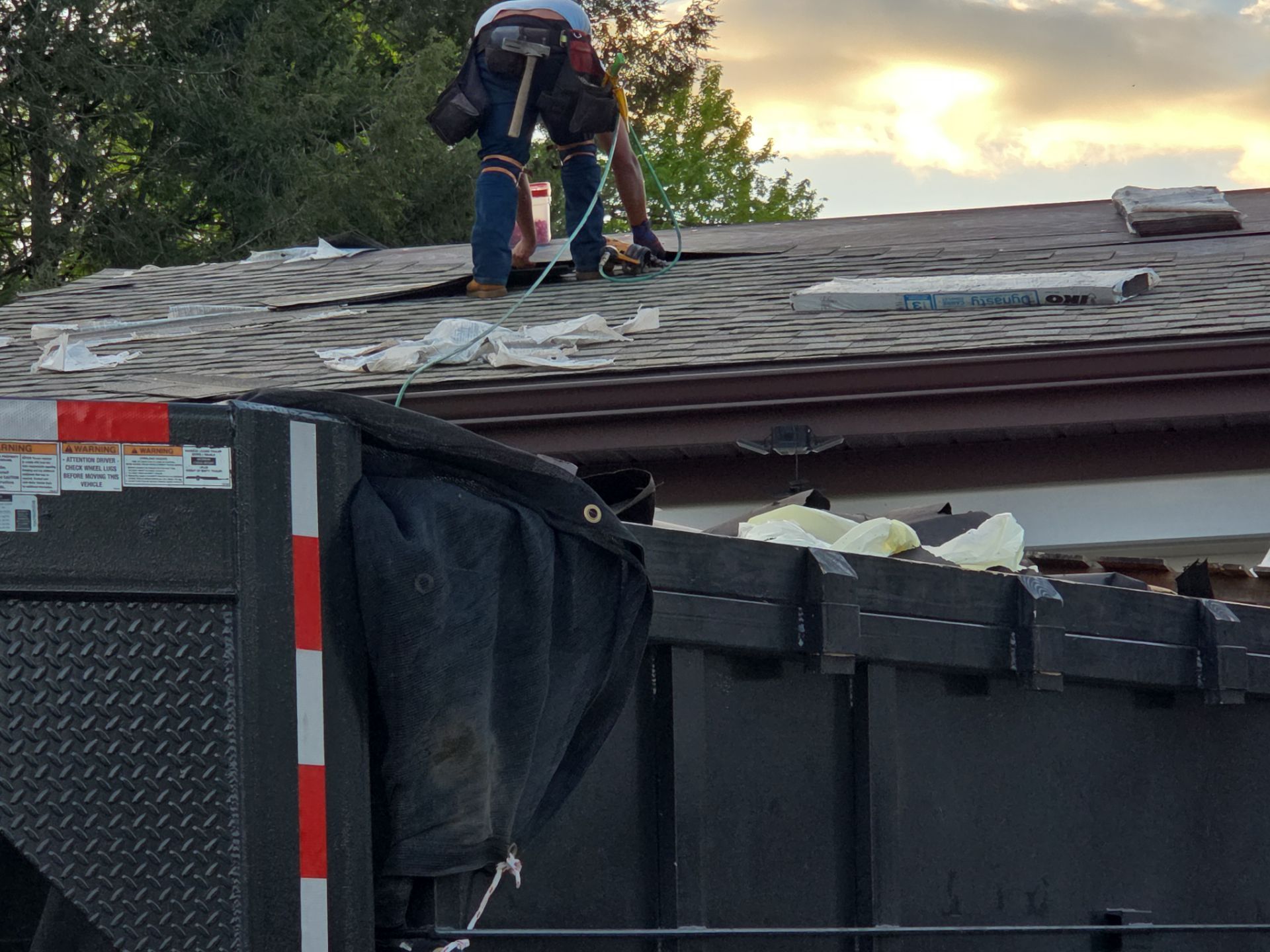 Full Residential Roof Replacement and Decking Installation in Ona, WV by Mr. Roofer