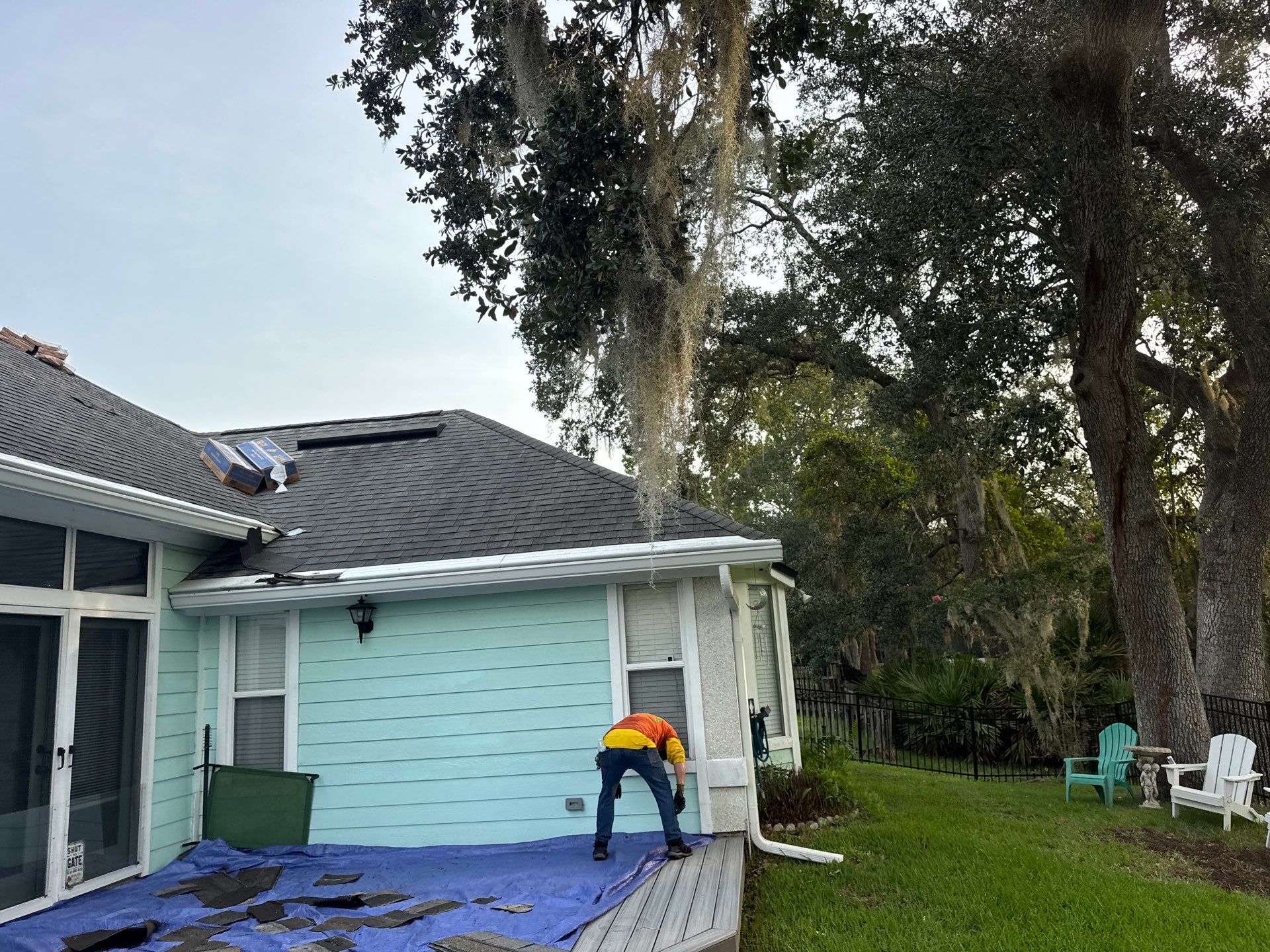 Gray Architectural Shingle Roof Replacement for Orange Park Residence by Avenue Roofing