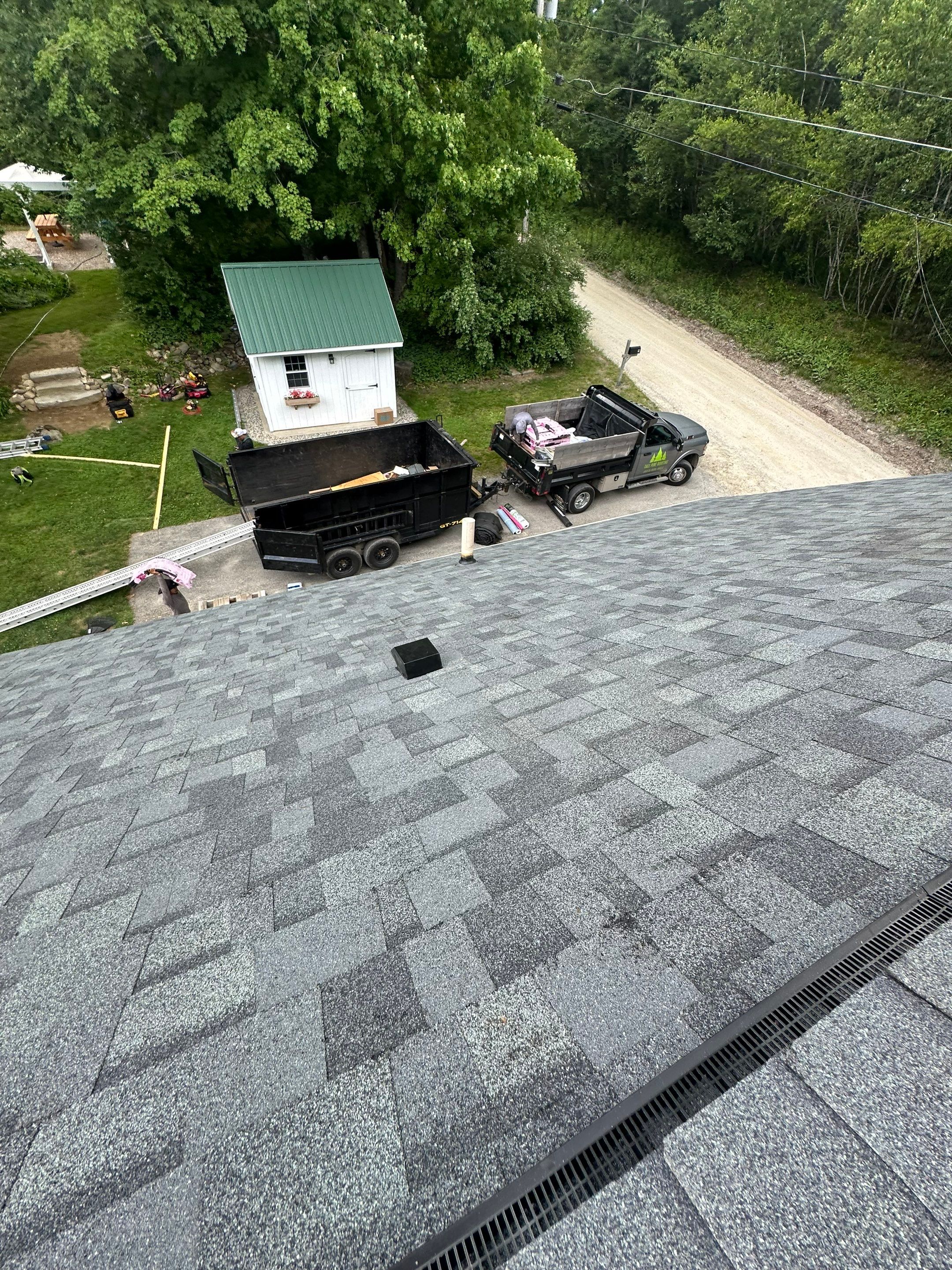 Barrington, NH Roof Replacement & Structural Deck Restoration by Tall pine roofing