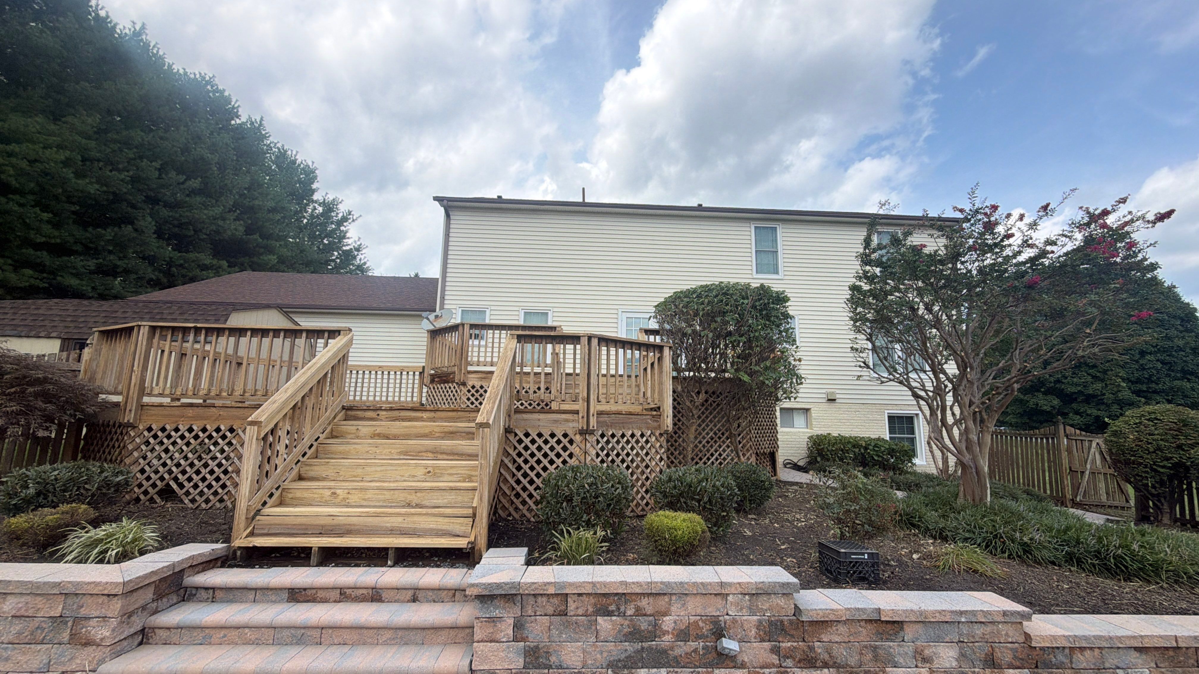 Howard County Residential Exterior Refresh and Pool Deck Restoration by Baltimore Pressure Washers Inc.