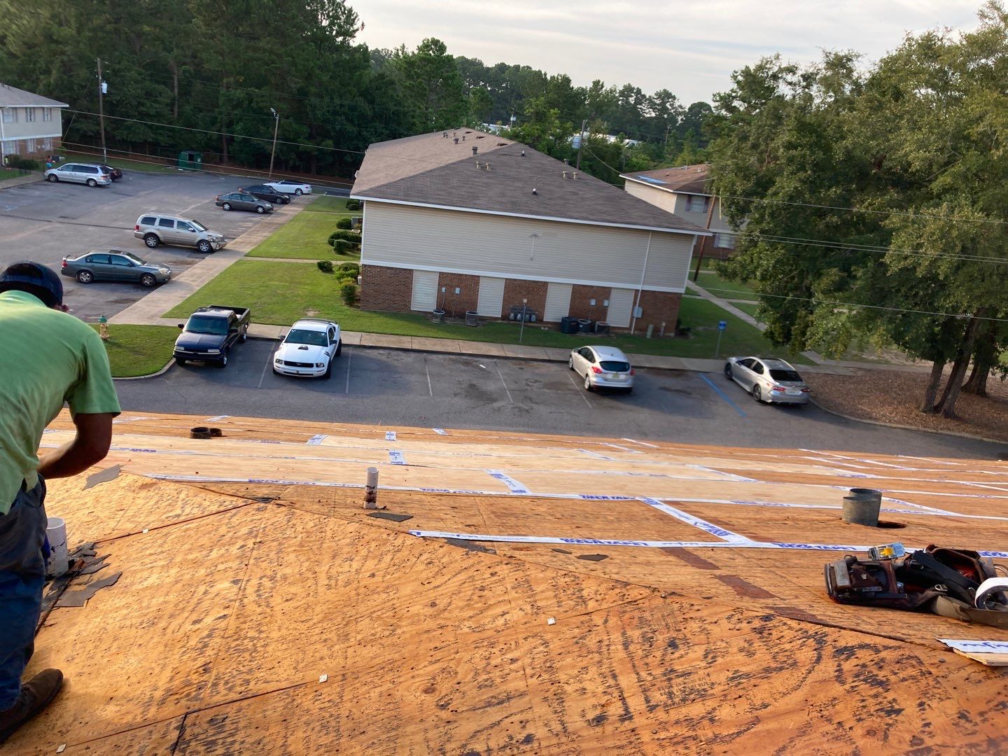 Residential Roofing Installation using Roof Replacement by American Roofing & Construction LLC