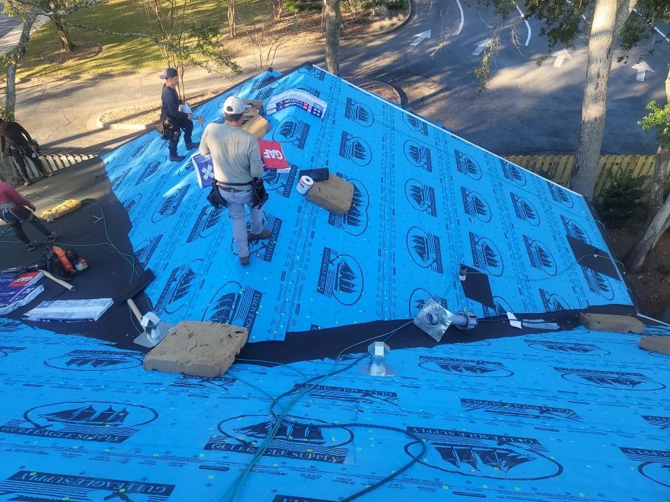 Residential Roofing Installation using Roof Replacement by American Roofing & Construction LLC