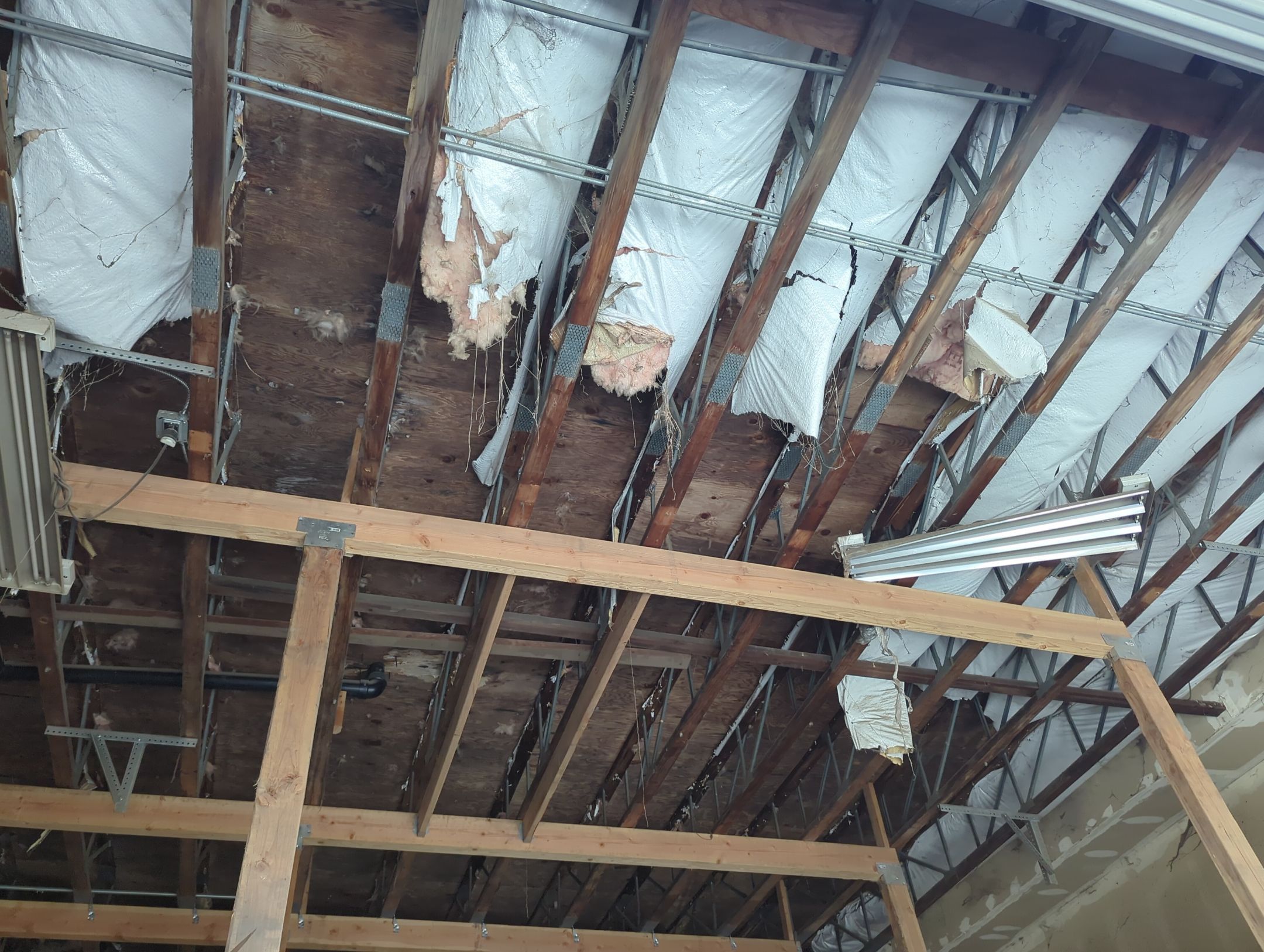 Warehouse Flat Roof - Torchdown to PVC by Roof Smart