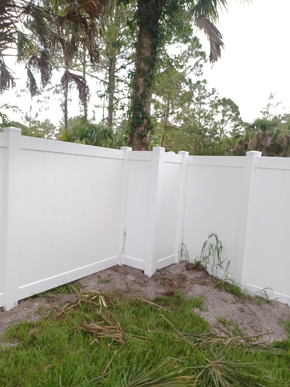 North Port, FL 6ft. Tall White Vinyl Privacy Fence  by Asap fence and gates, LLC