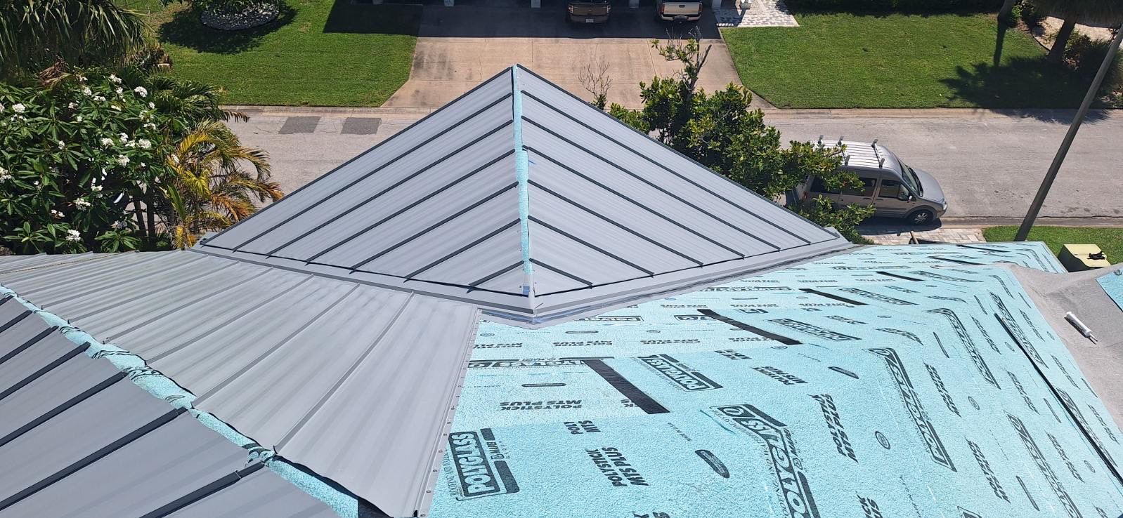 Dove Gray Standing Seam by Reimagine Roofing