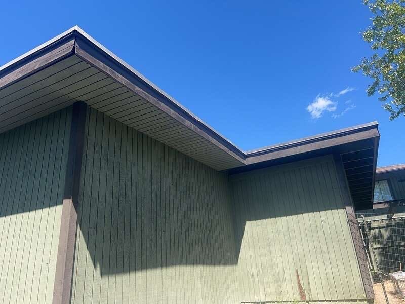 Complete Hardie Colorplus Board and Batten replacement with Custom Soffit Transformation in Sandy by Ideal Siding Utah