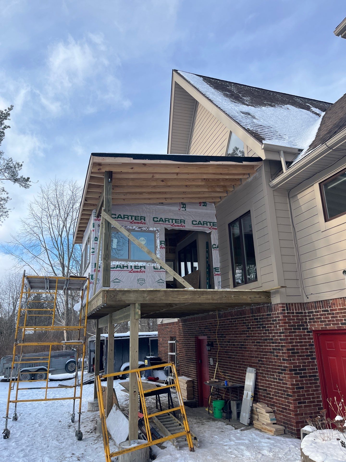 Home Addition Four Season by Clark Builders LLC