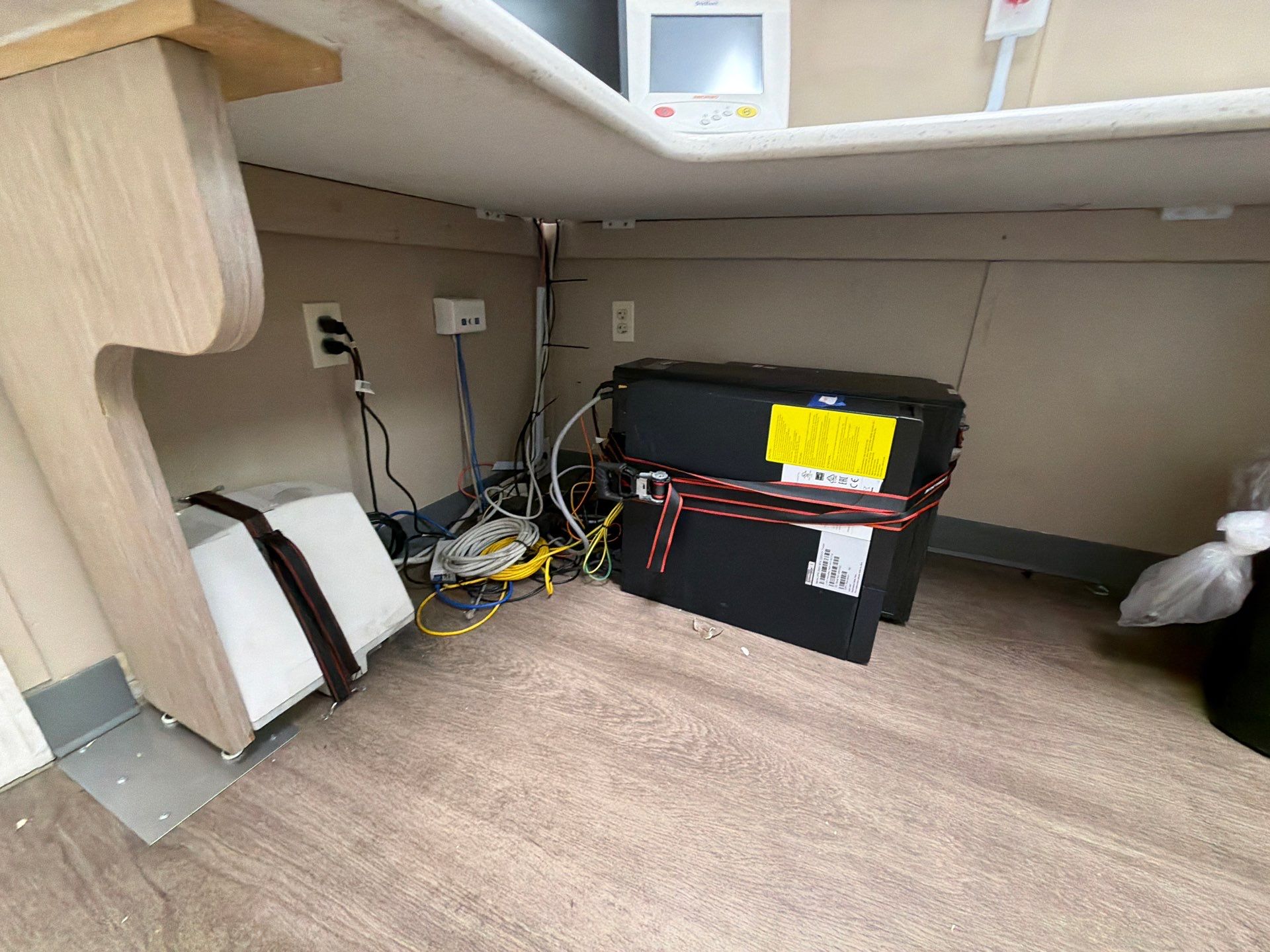 Interior for Mobile Medical Imaging Unit by Select Painting, Coatings & Garage Cabinets
