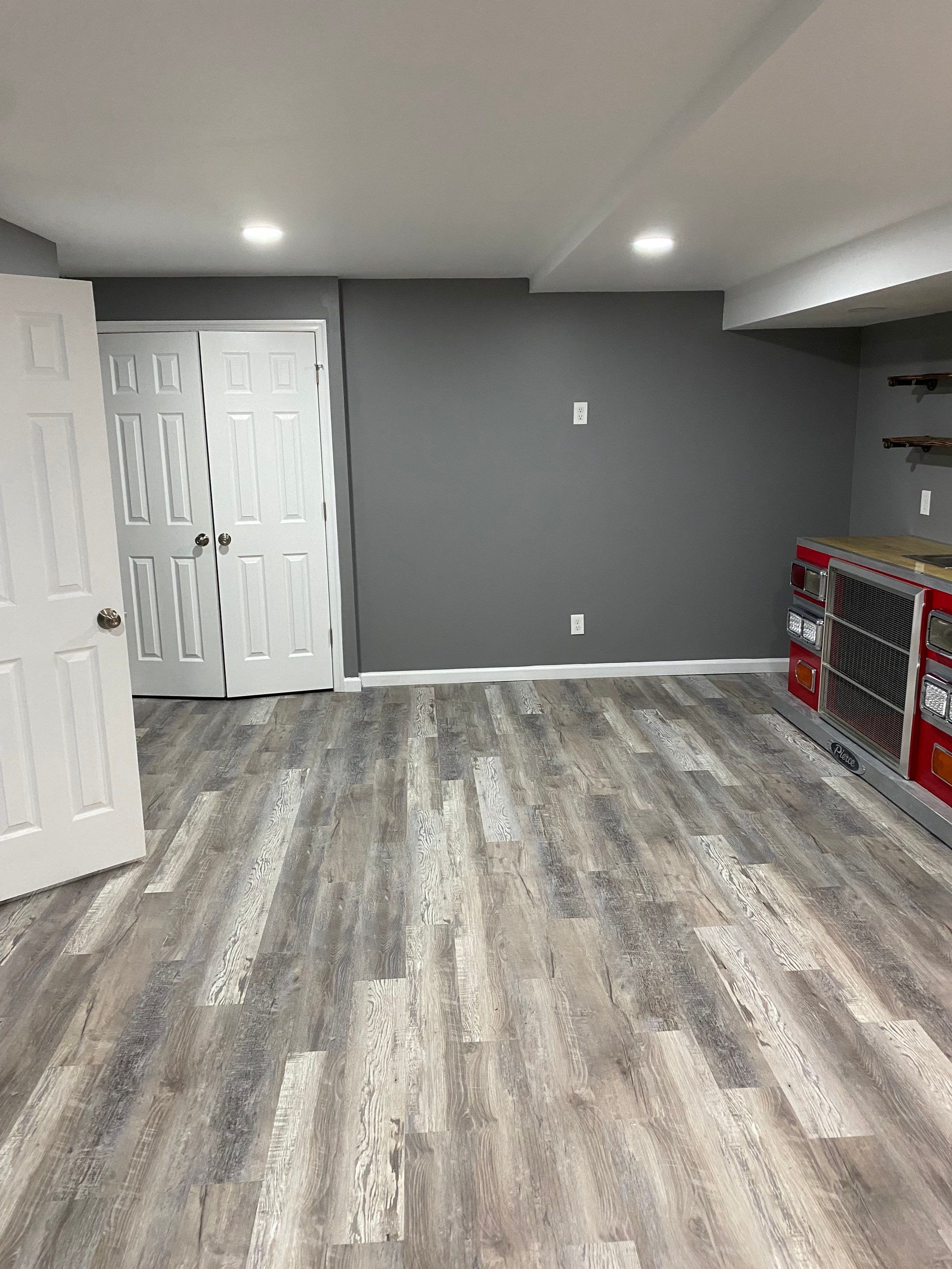 Complete Basement Buildout by The Smet Companies, LLC