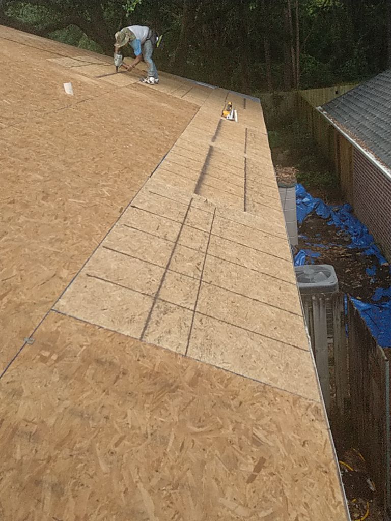 Residential Roofing Installation using Roof Replacement by American Roofing & Construction LLC
