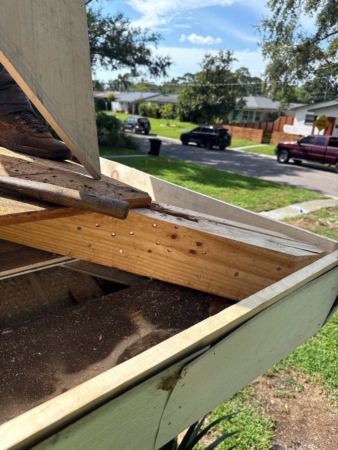 Project in St. Petersburg 33710 by Mitchell Roofing Company LLC 
