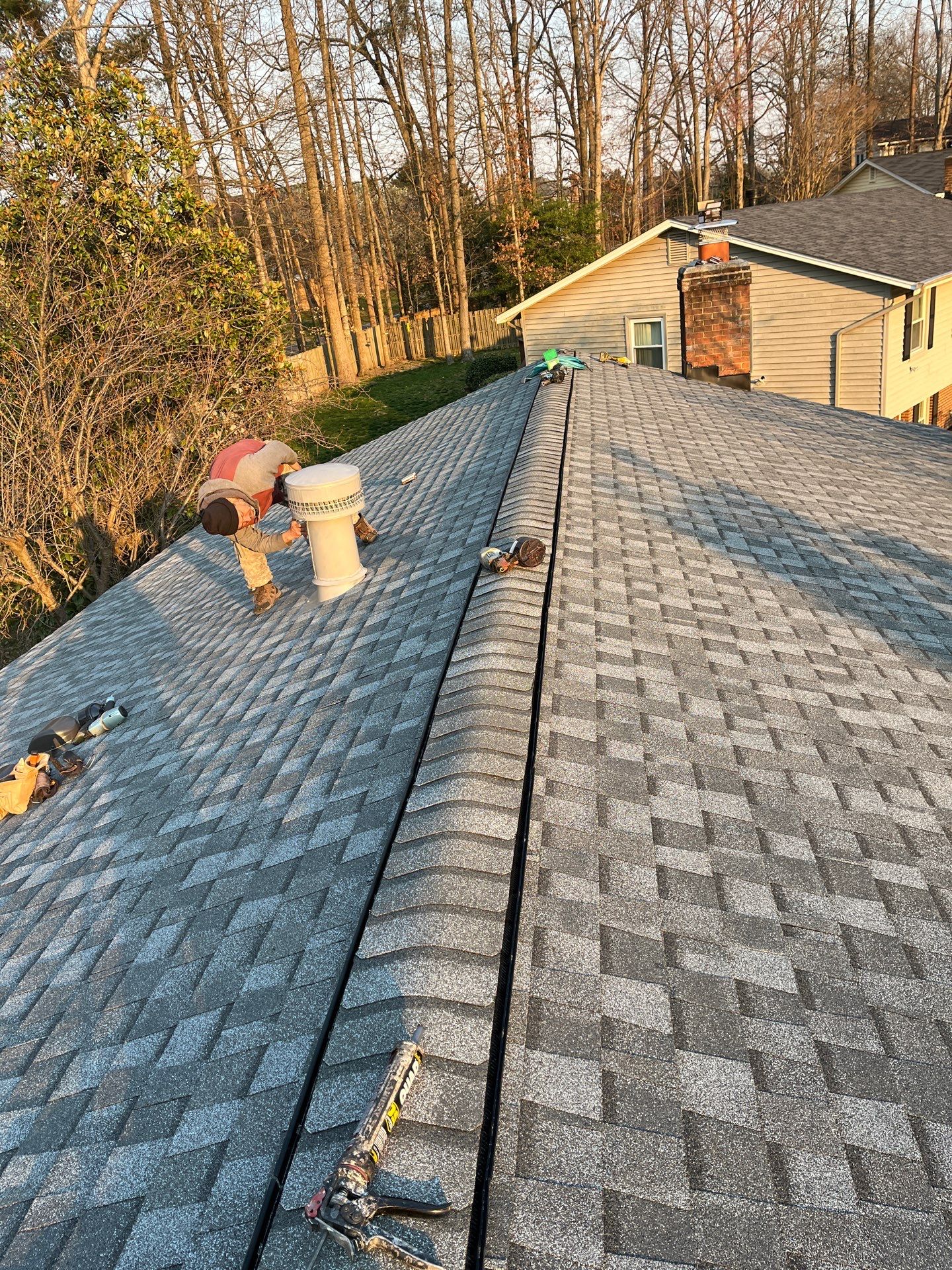 Springfield CertainTeed Landmark Pro Roof in Max Def Pewter by RM Banning, Inc.